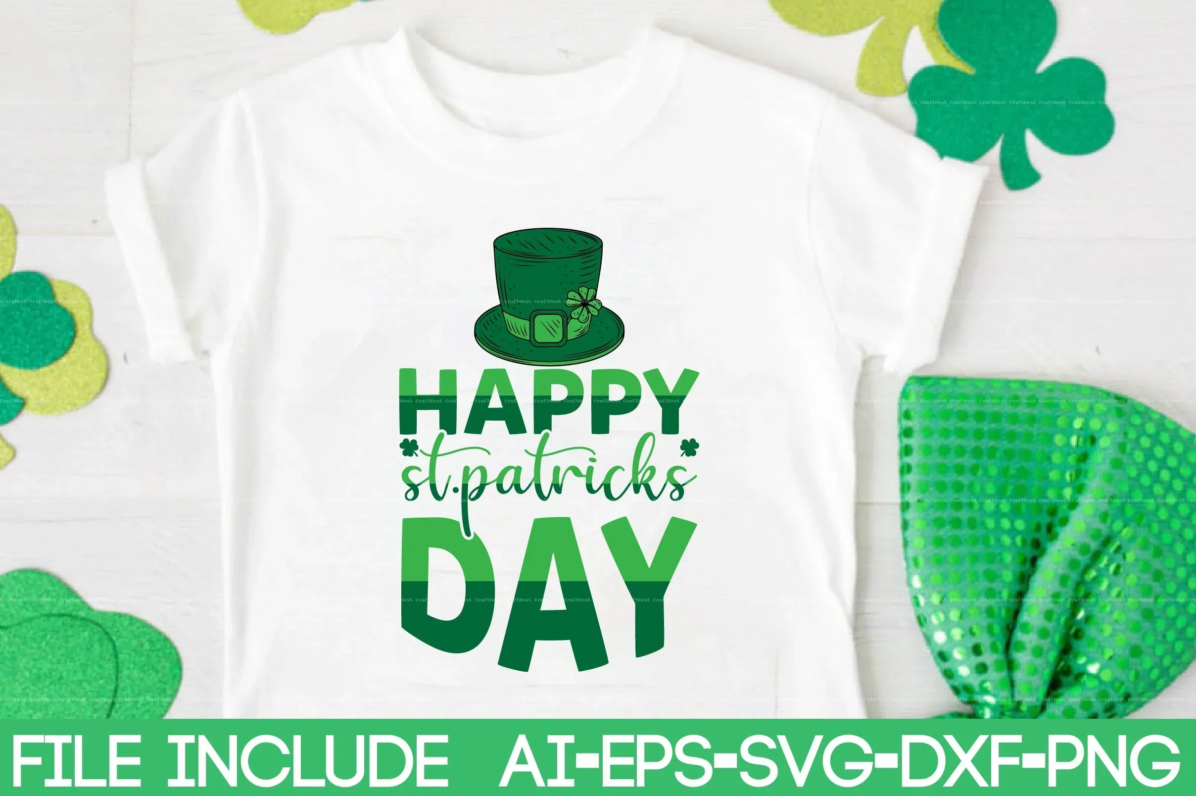 St. Patrick's Day SVG Design Bundle - Image 8