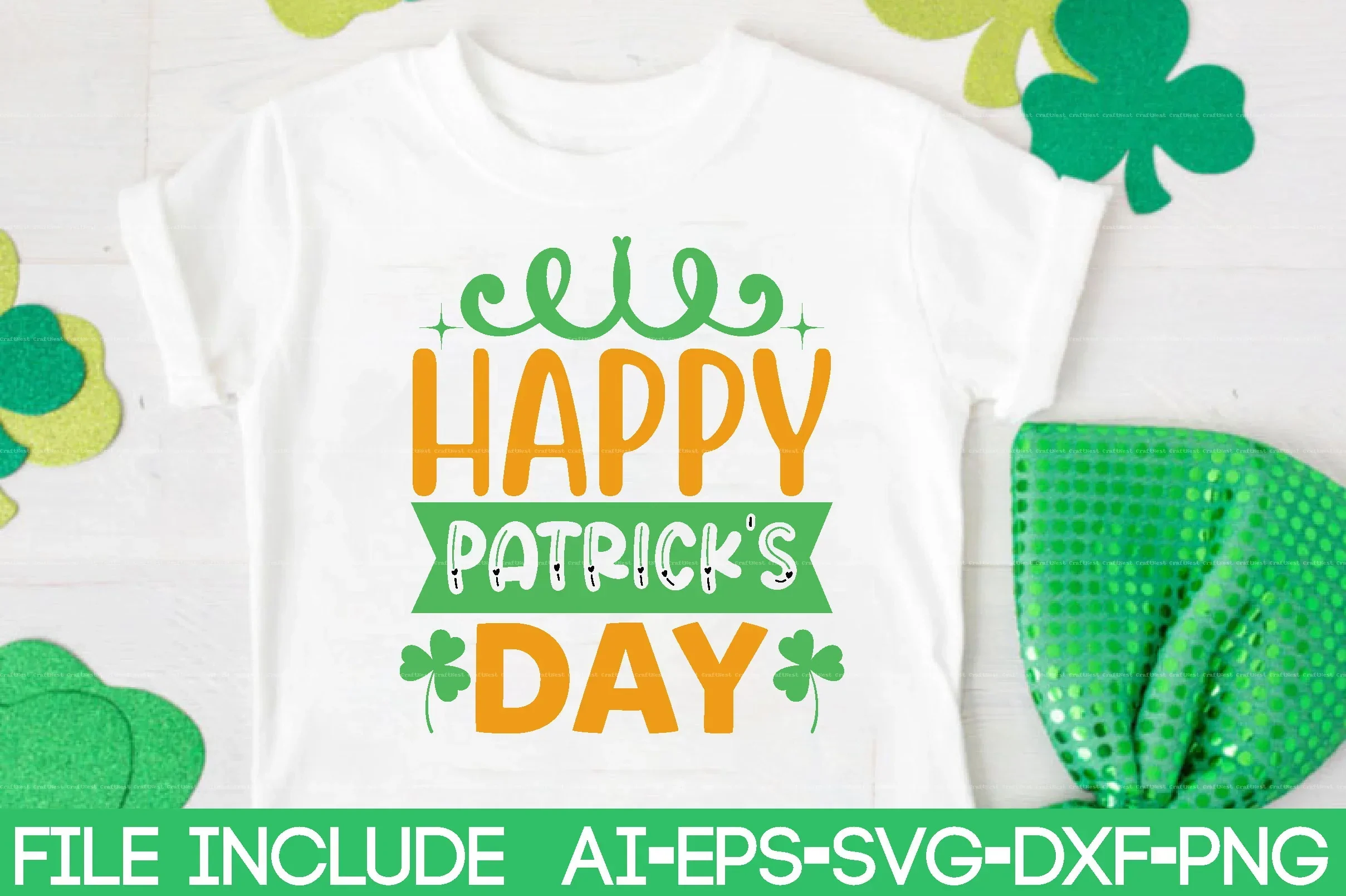 St. Patrick's Day SVG Design Bundle - Image 2