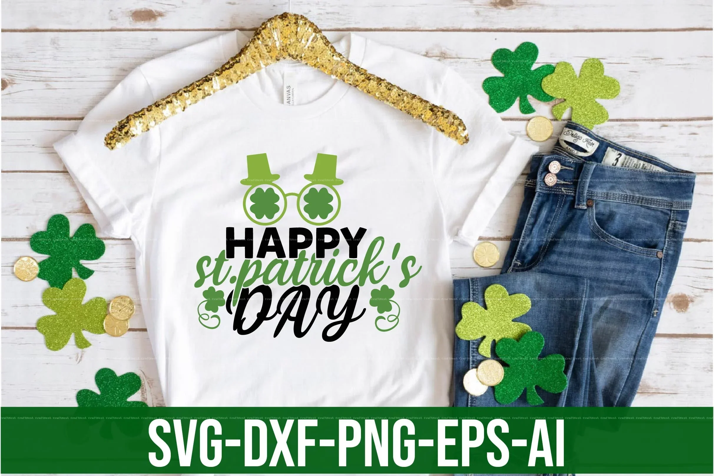 St. Patrick's Day SVG Design Bundle - Image 3