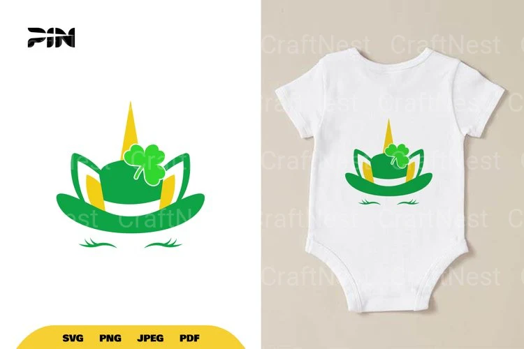 St Patrick's Day Unicorn SVG Bundle