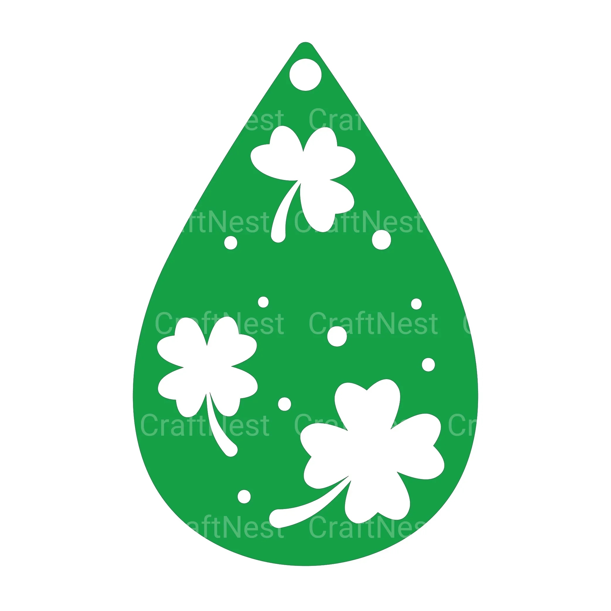 St Patrick's Earrings Laser Cut SVG Bundle - Image 11