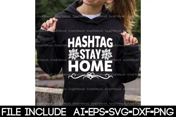 Stay Home SVG Bundle - Image 6