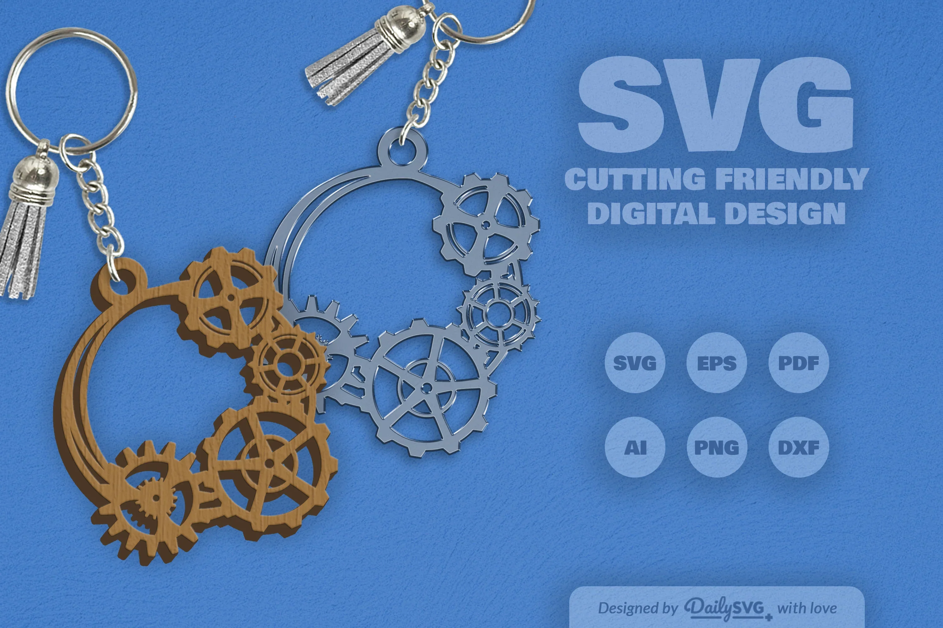 Steampunk Gear SVG Bundle - Image 2