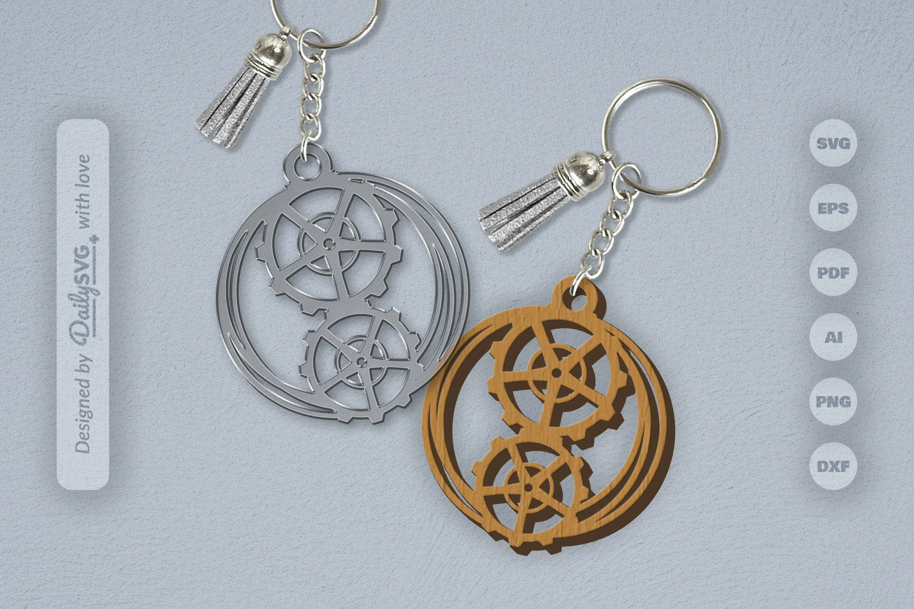 Steampunk Gear SVG Bundle