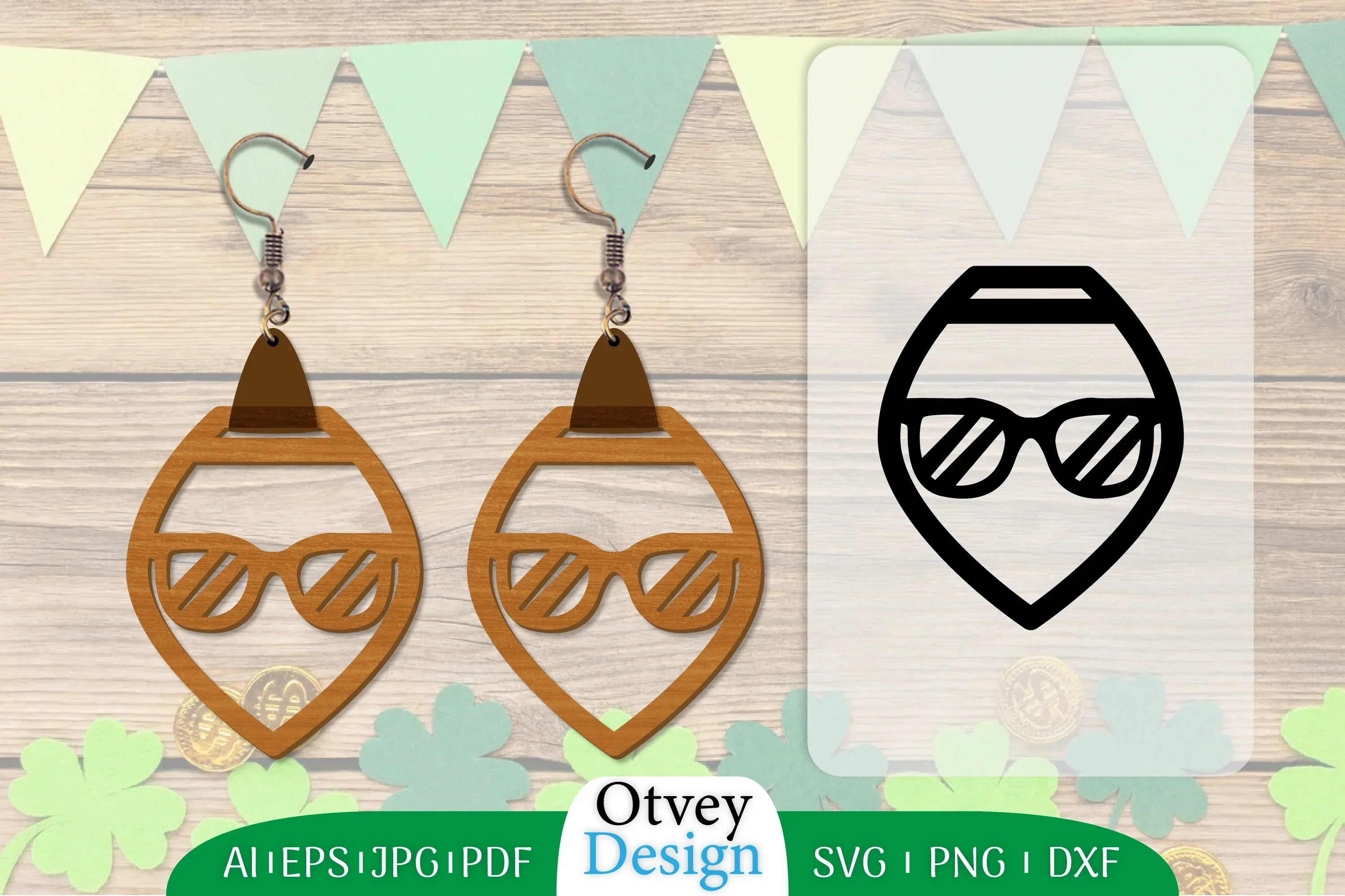 Summer Lasercut Earring SVG Bundle