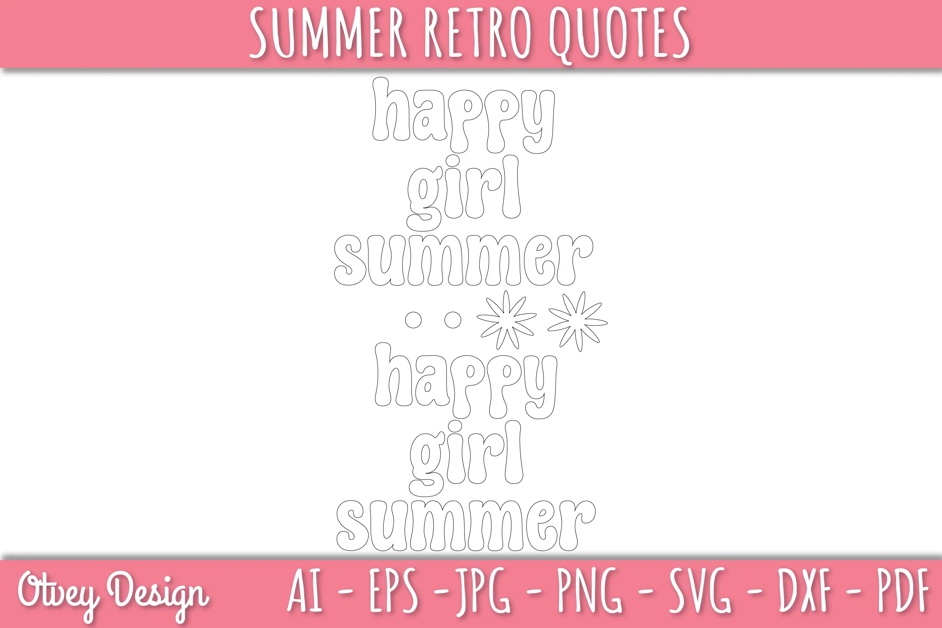 Summer Retro Quotes SVG Bundle - Image 4