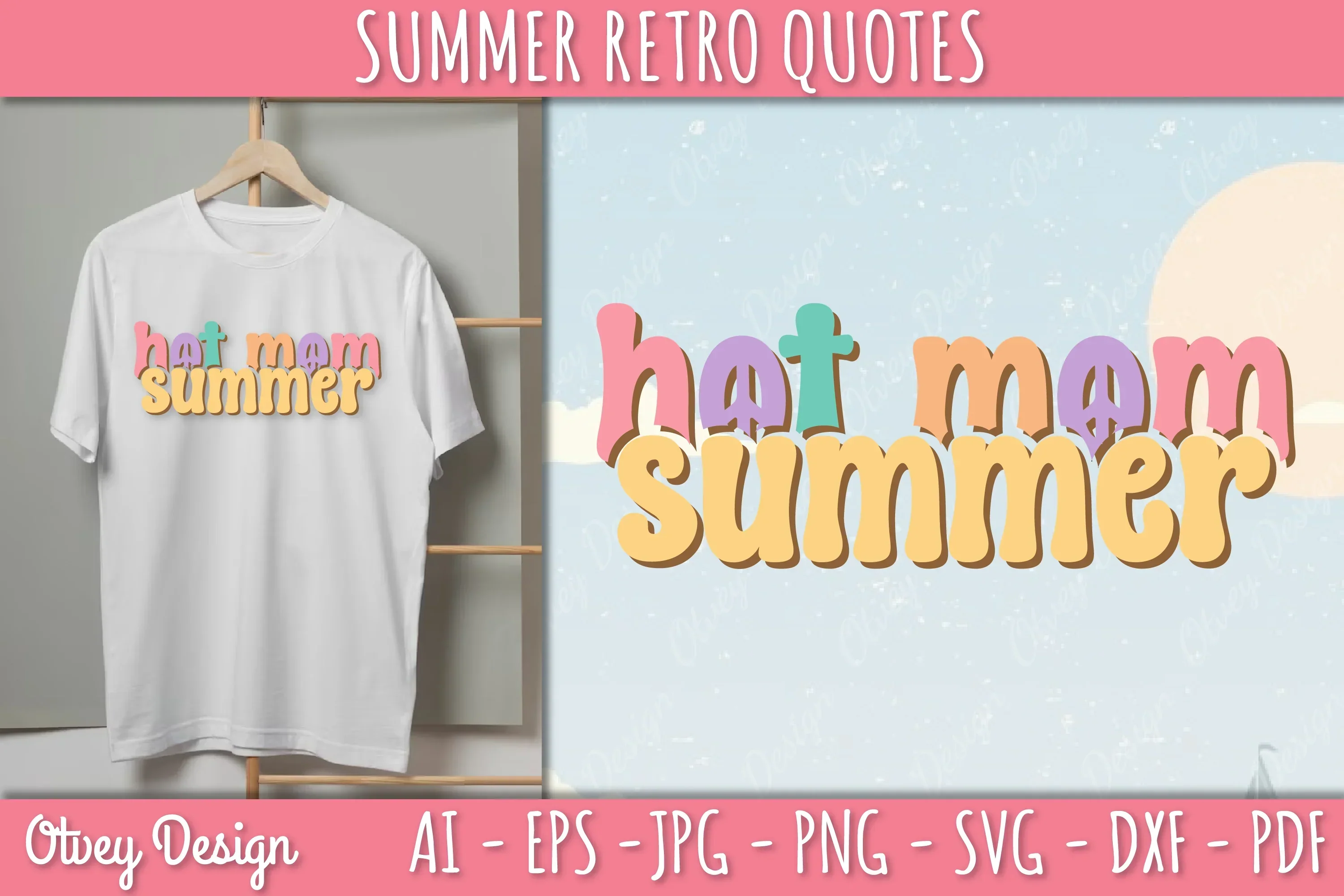 Summer Retro Quotes SVG Bundle - Image 2