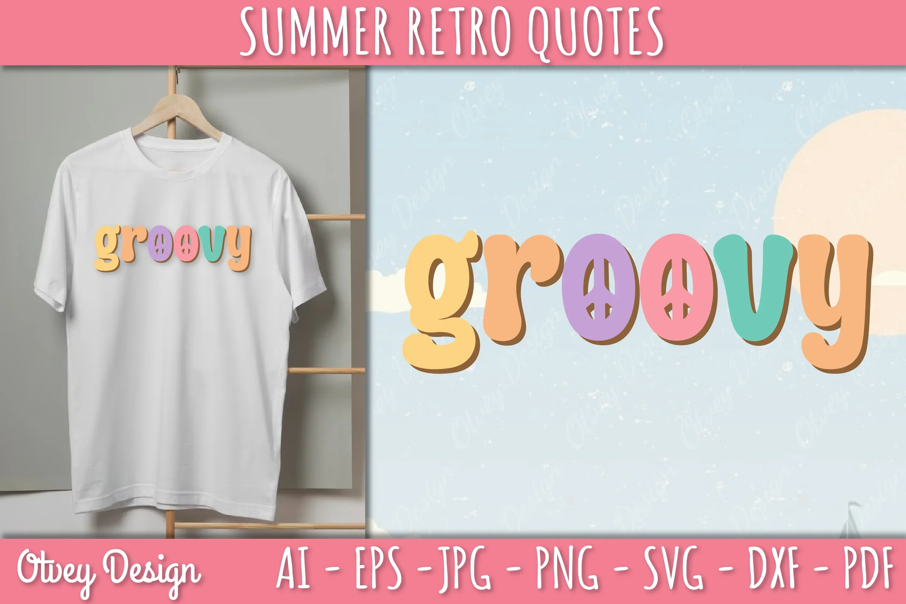 Summer Retro Quotes SVG Bundle - Image 2