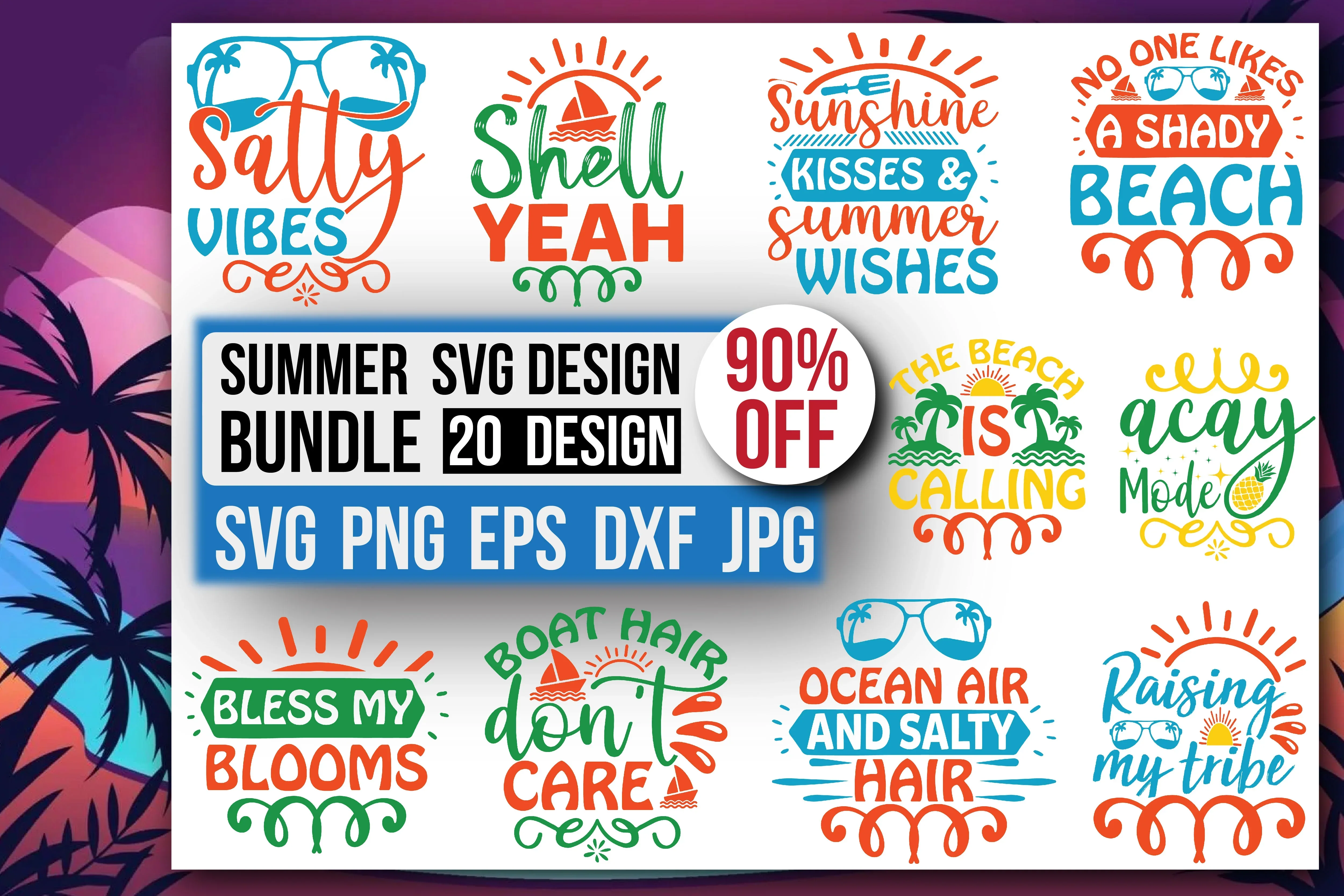 Summer SVG Bundle - Image 2