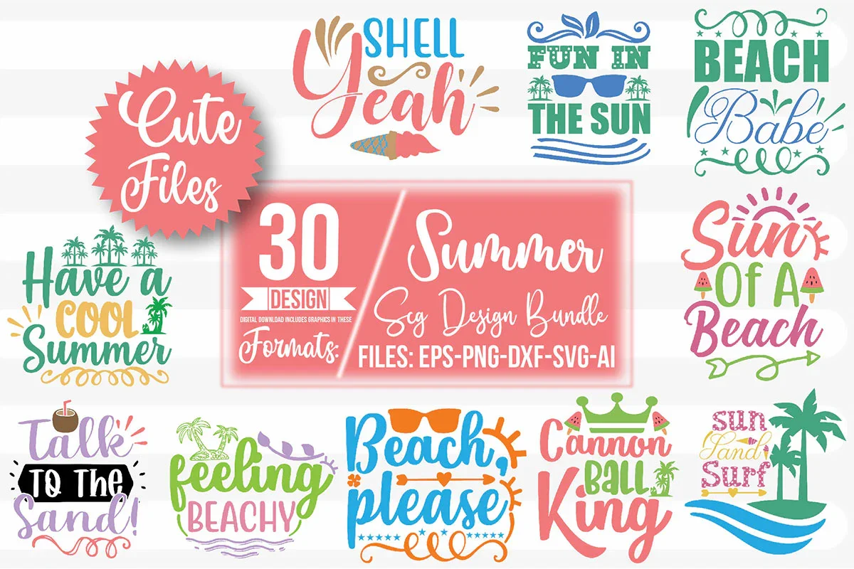 Summer SVG Bundle - Image 3