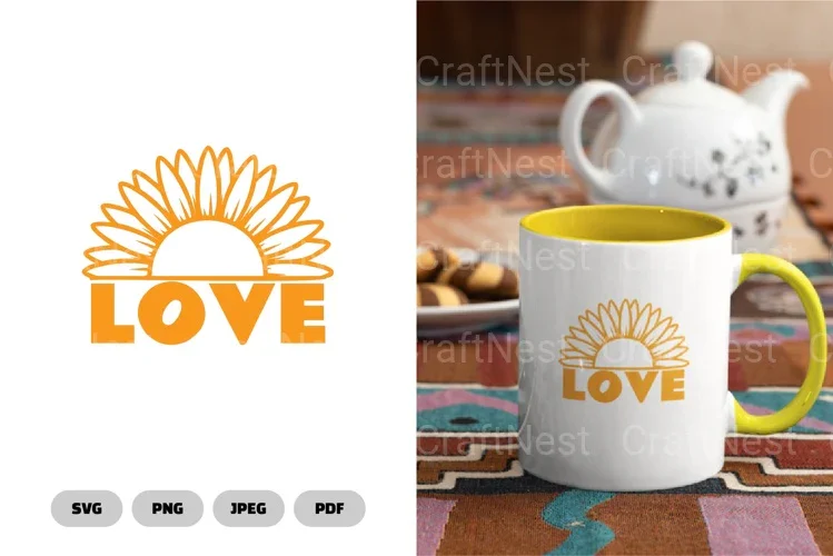 Sunflower Love SVG Bundle