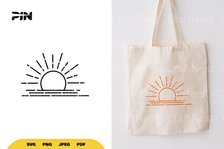 Sunset Cut File SVG Bundle - Clipart Bundle