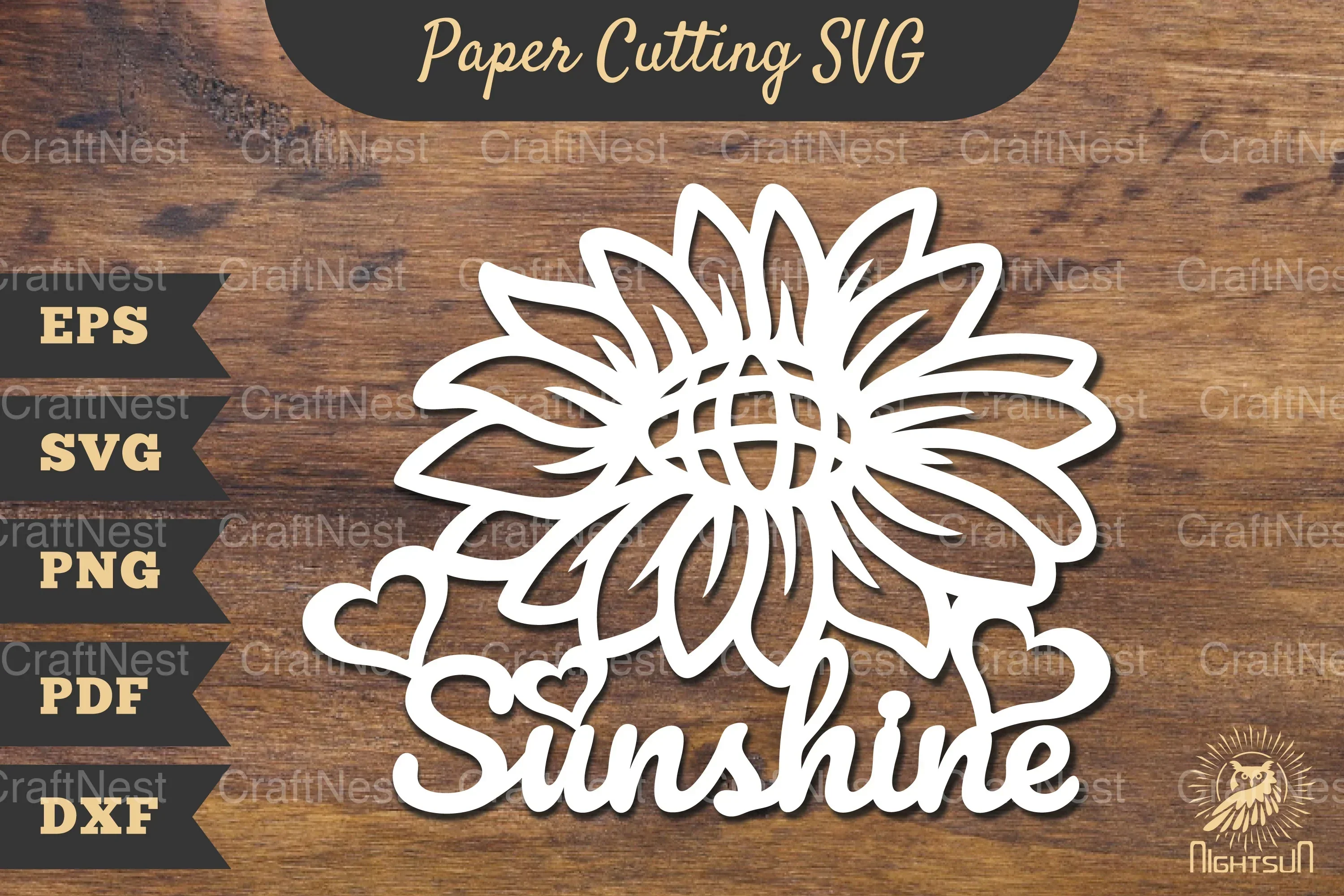 Sunshine Papercut SVG Bundle