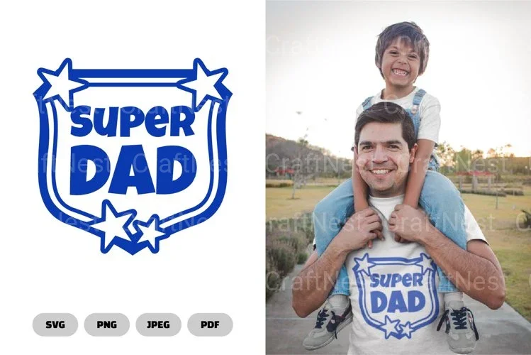Super Dad SVG Bundle