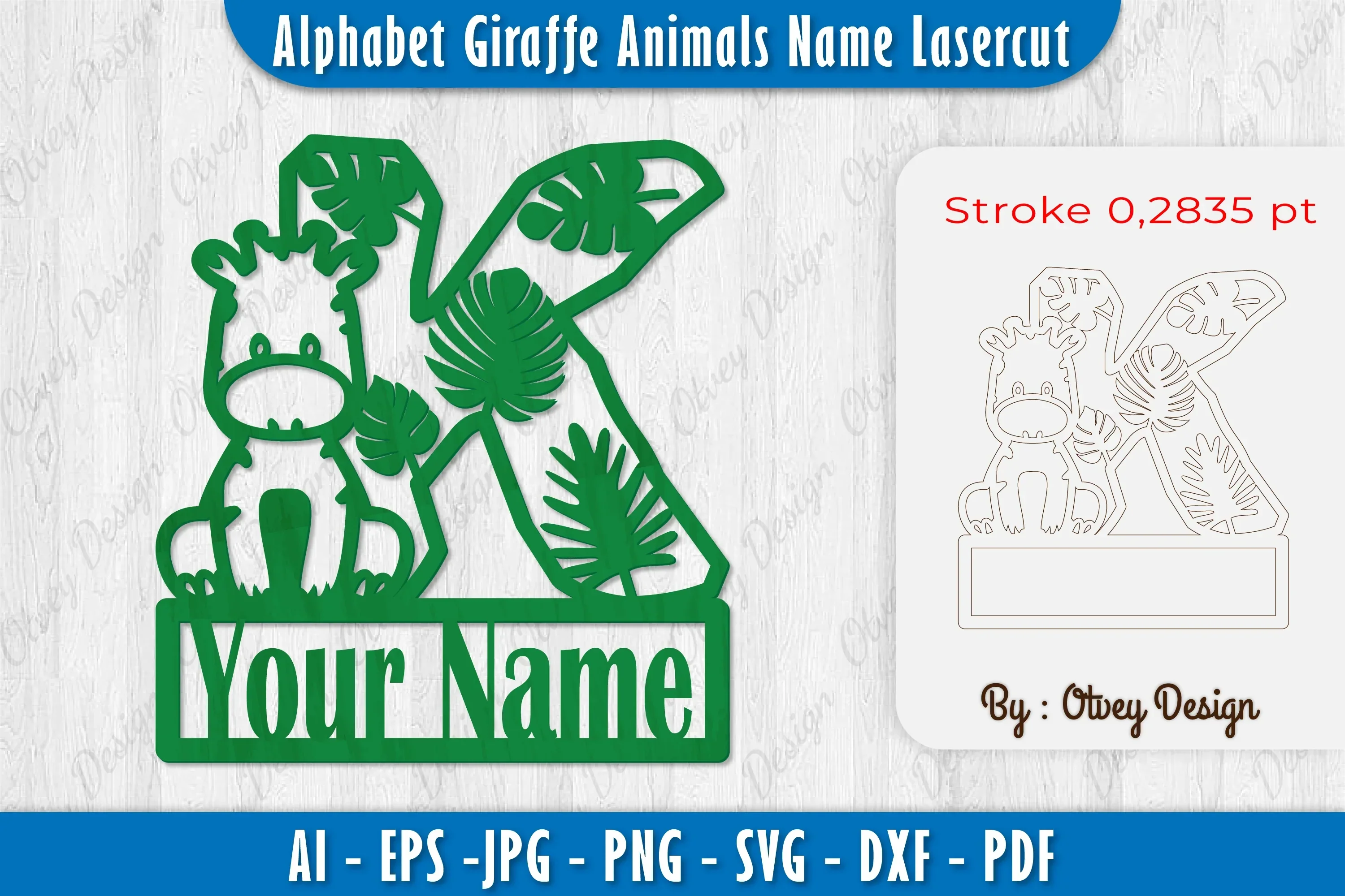 K-Your Name SVG Bundle