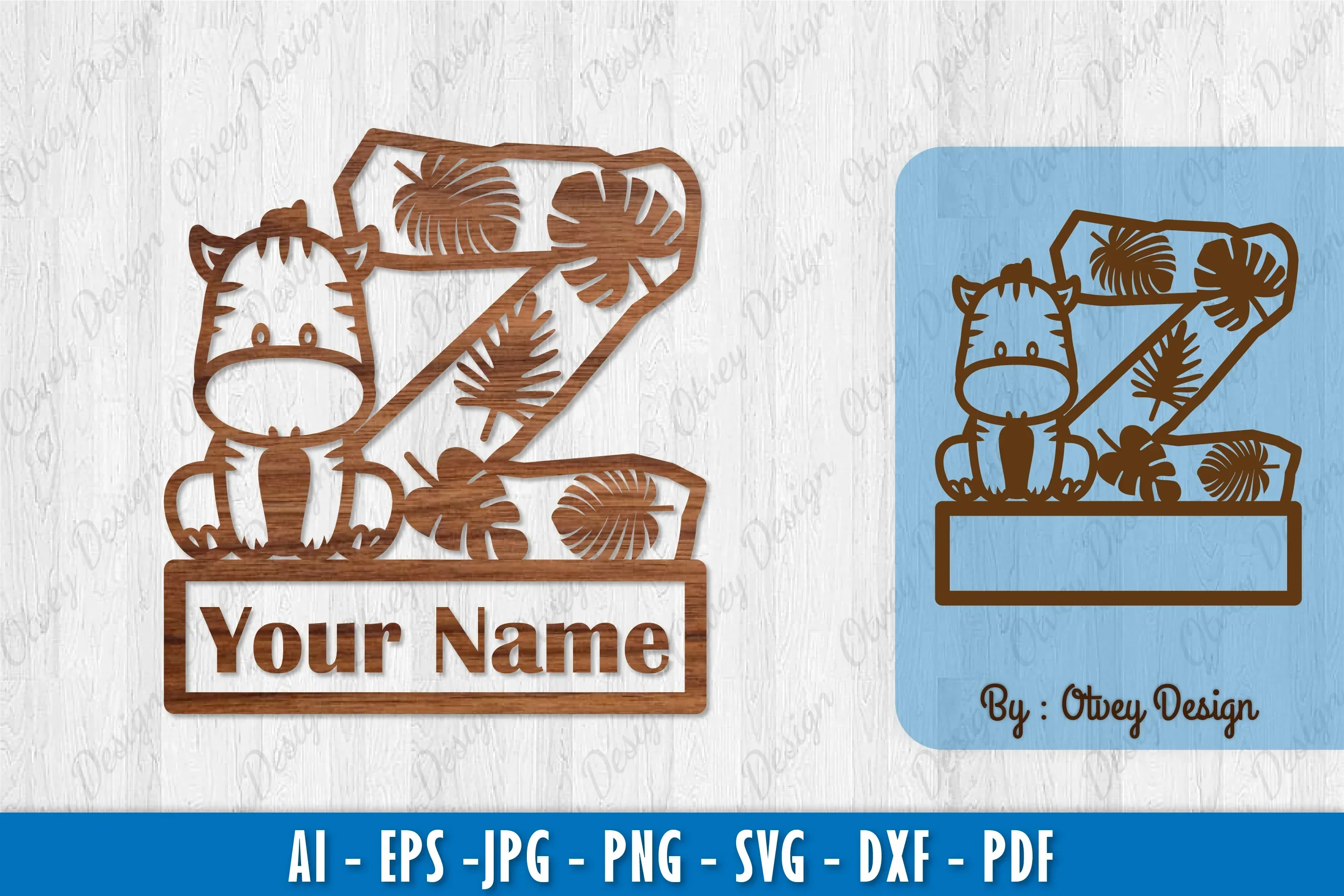 Z-Your Name SVG Bundle