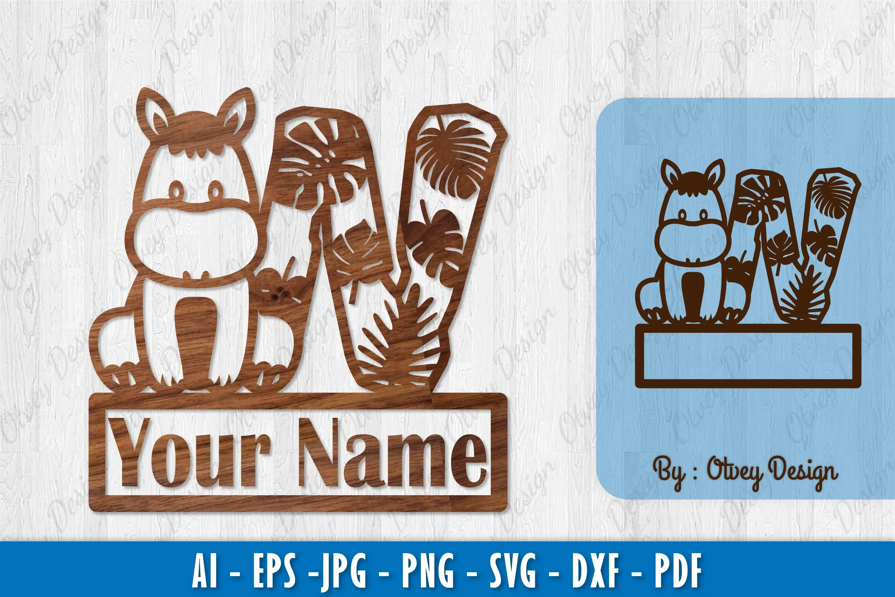 W-Your Name SVG Bundle