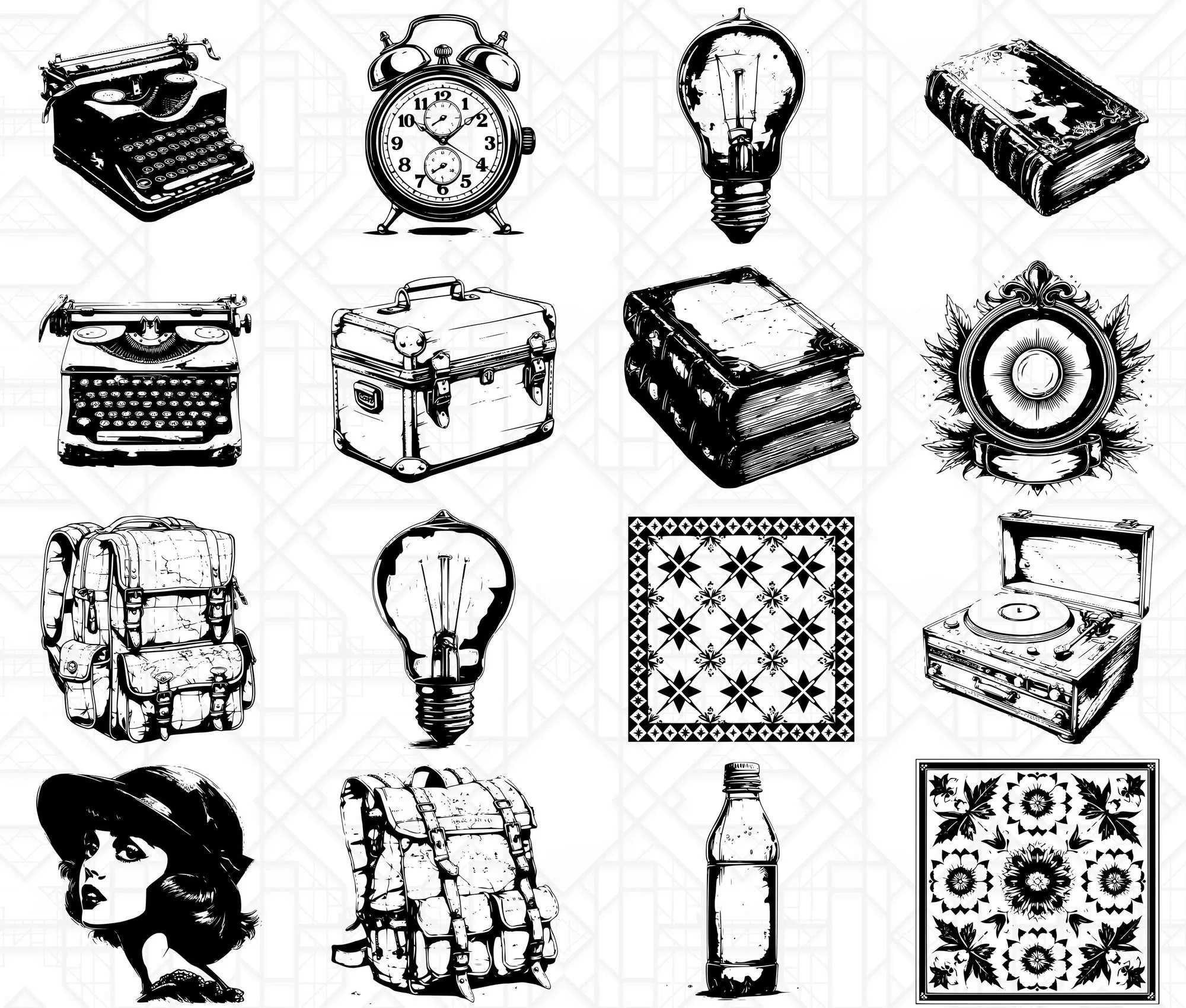 Vintage Back To School SVG Bundle - Image 2