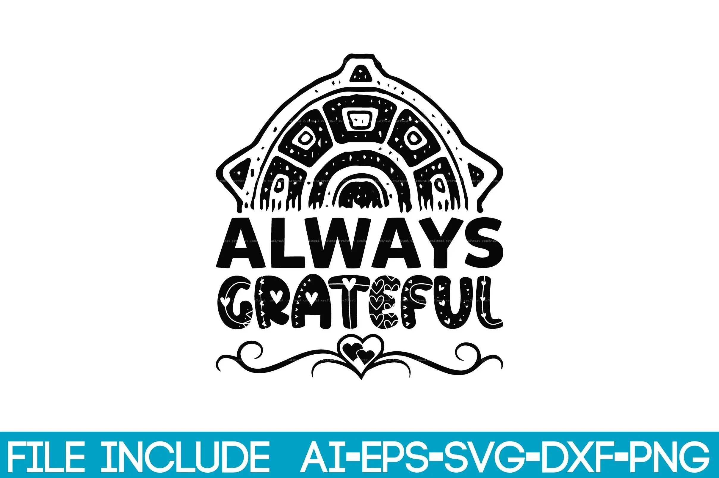 Thank You SVG Bundle - Image 5