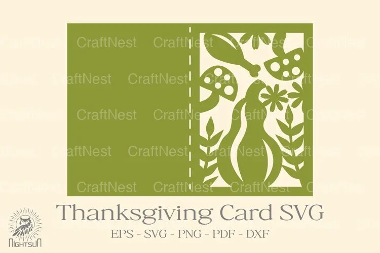 Thanksgiving Card Clipart Bundle