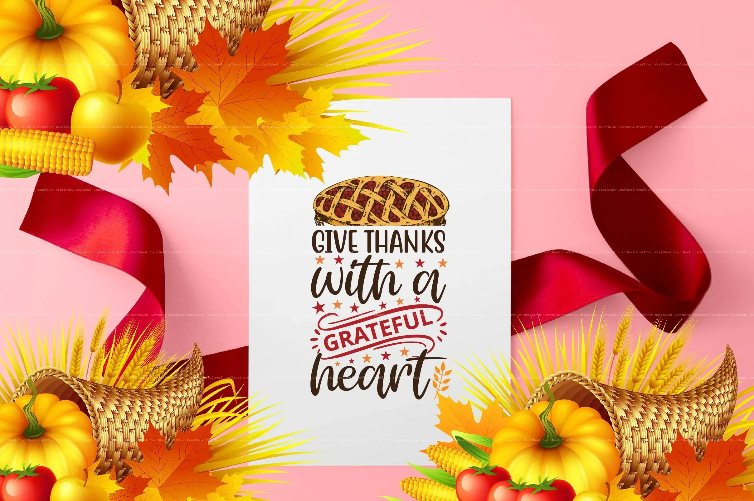 Thanksgiving Design SVG Bundle - Image 12