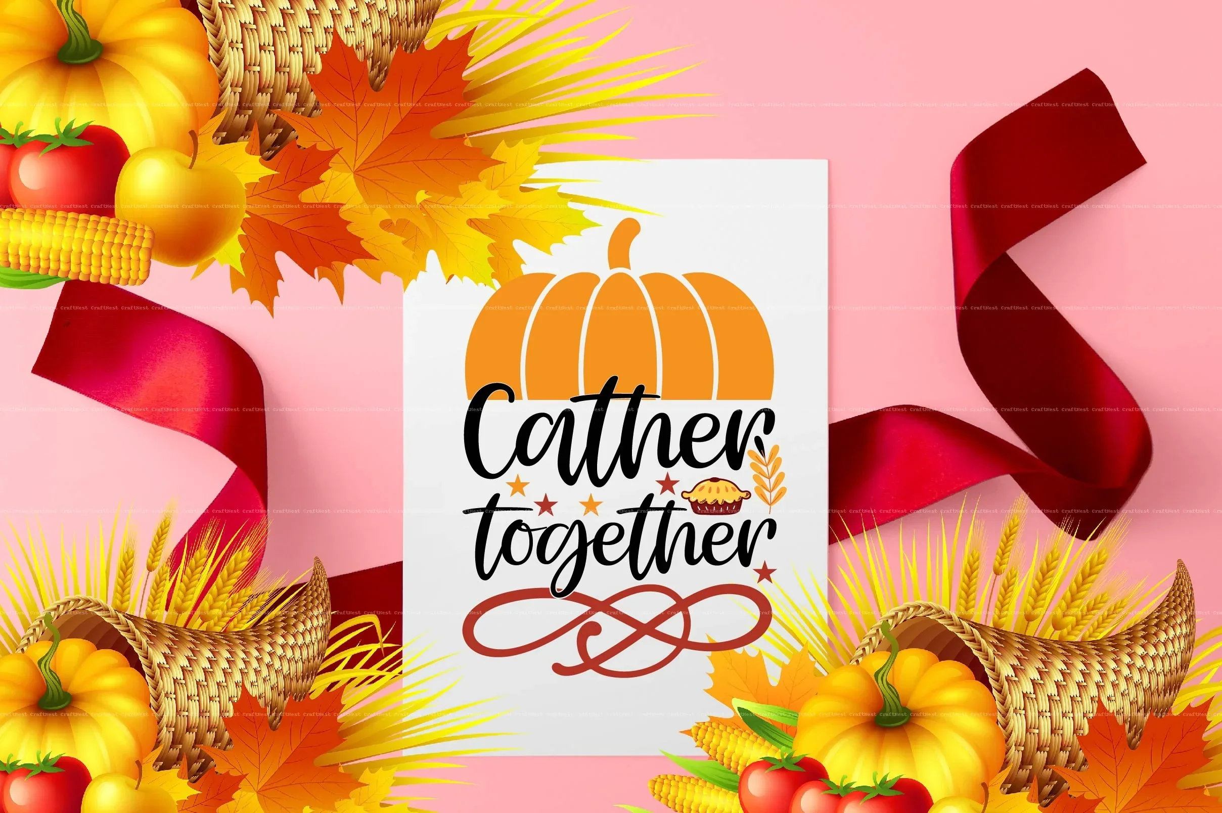 Thanksgiving Design SVG Bundle - Image 13