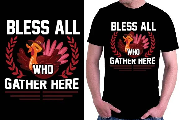 Thanksgiving T-Shirt Bundle - Image 3