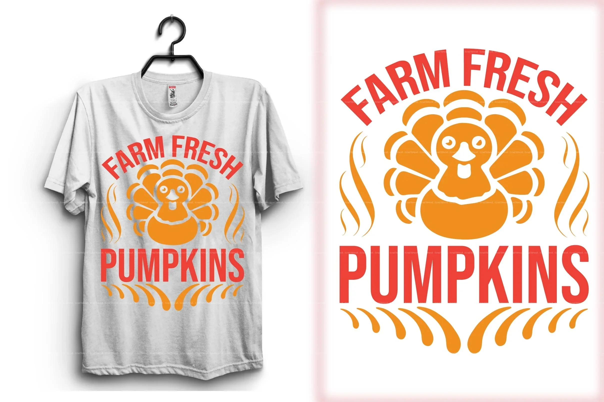 Thanksgiving T-Shirt Design SVG Bundle - Image 4