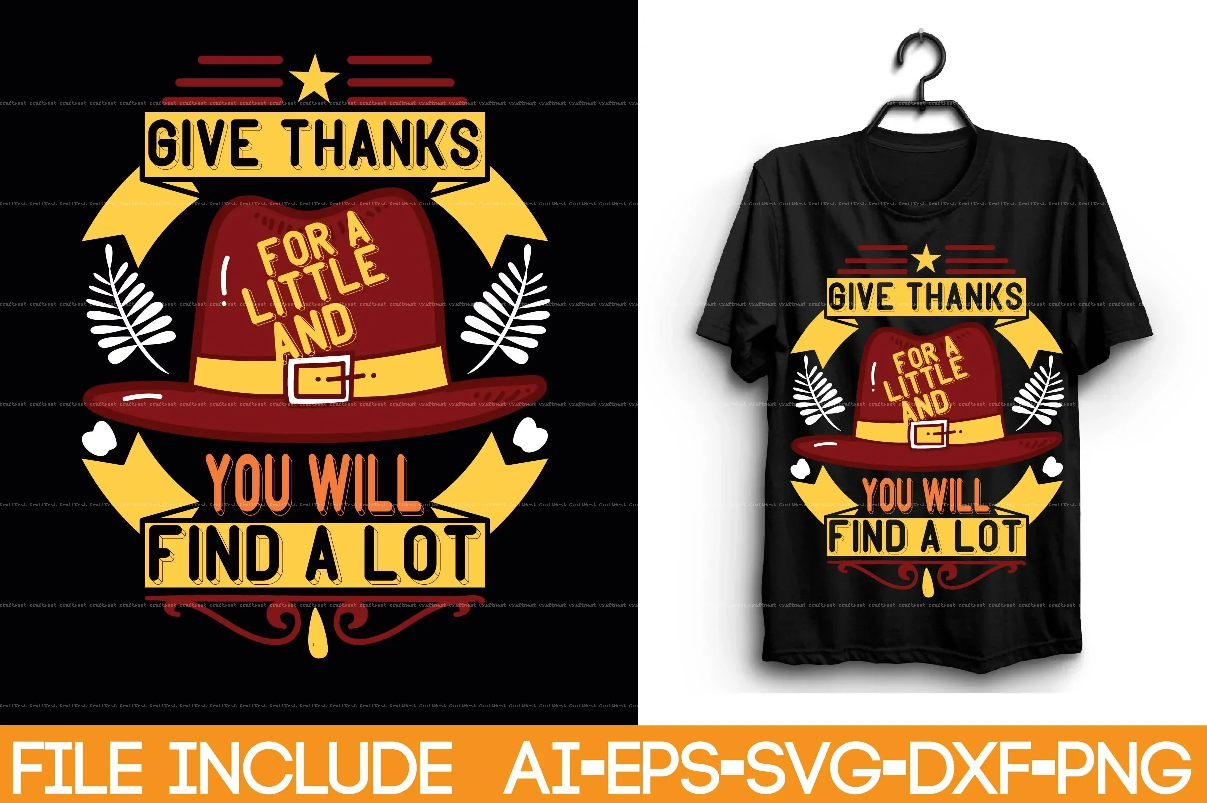 Thanksgiving T-Shirt SVG Bundle - Image 13
