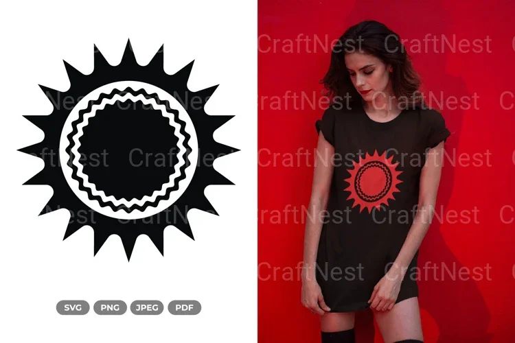 Tribal Sun Tattoo SVG Bundle
