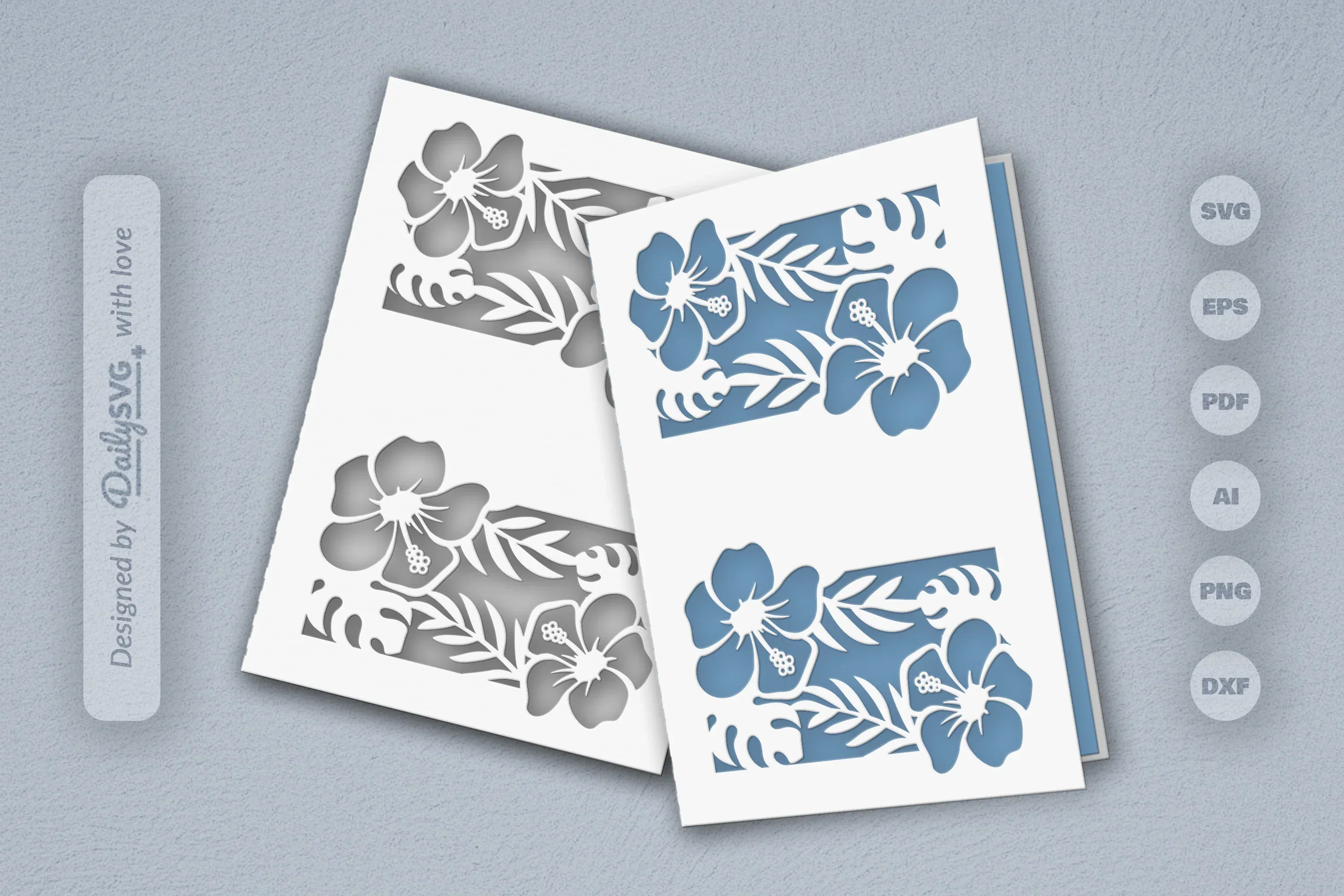 Tropical Floral SVG Bundle