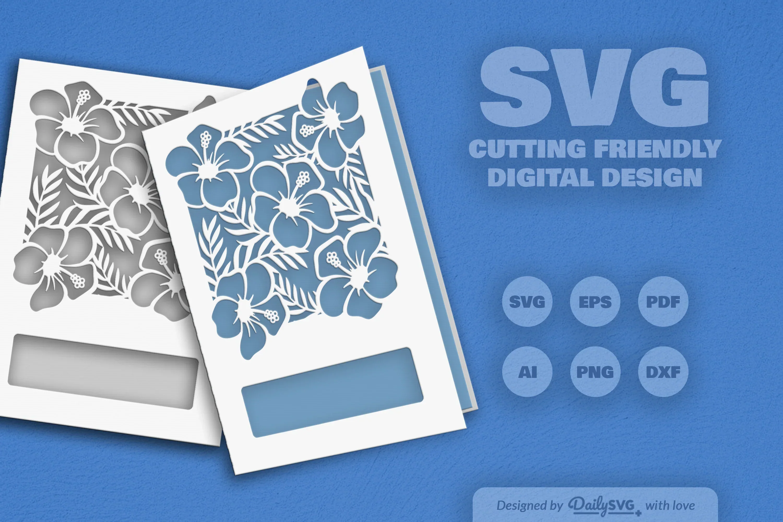 Tropical Floral SVG Bundle Collection - Image 2