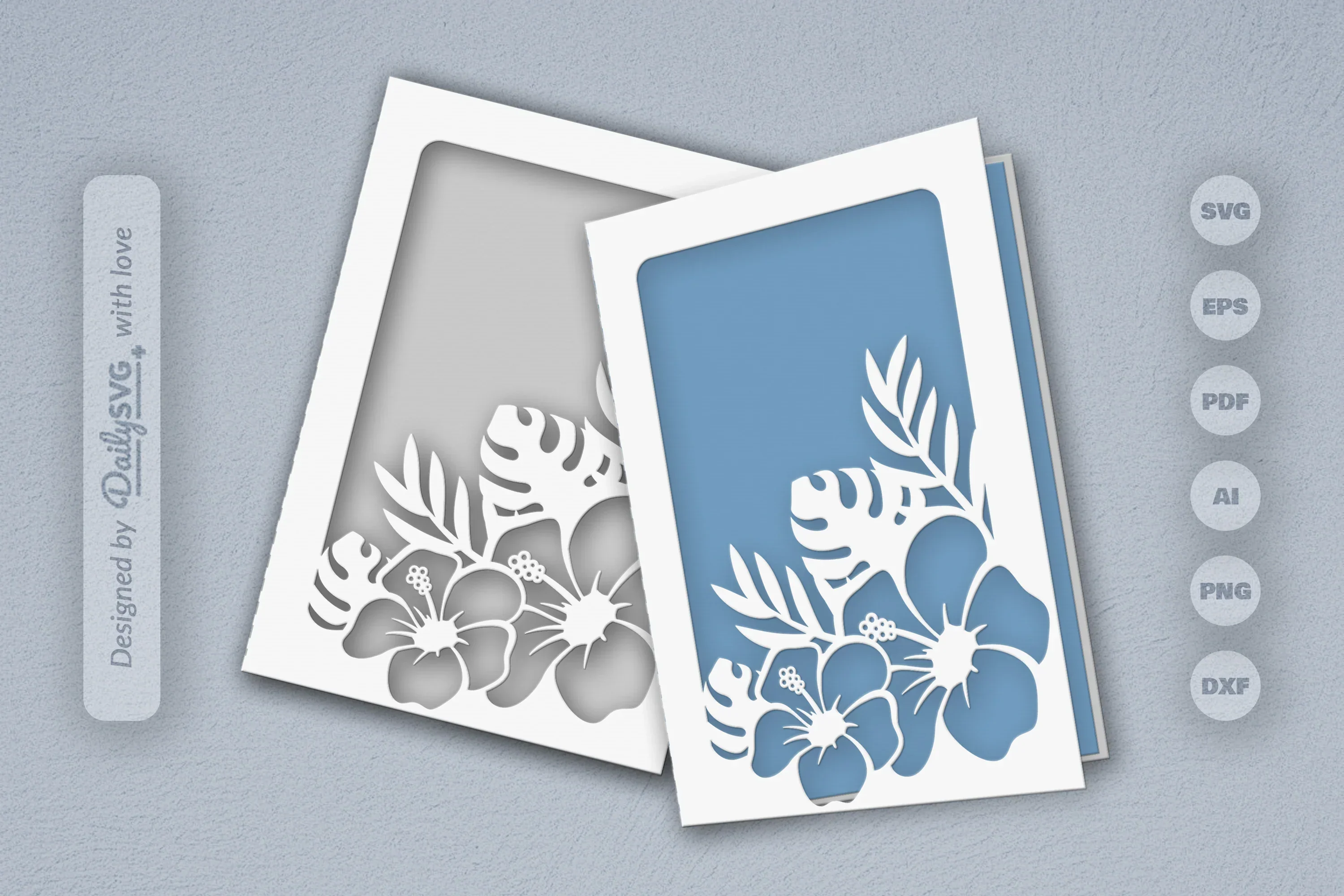 Tropical Floral SVG Bundle for Creative Designs