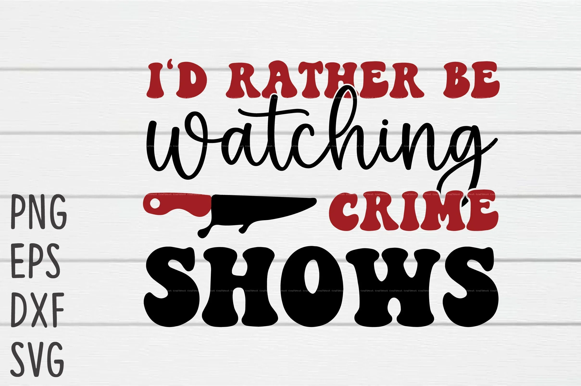 True Crime SVG Bundle - Image 15