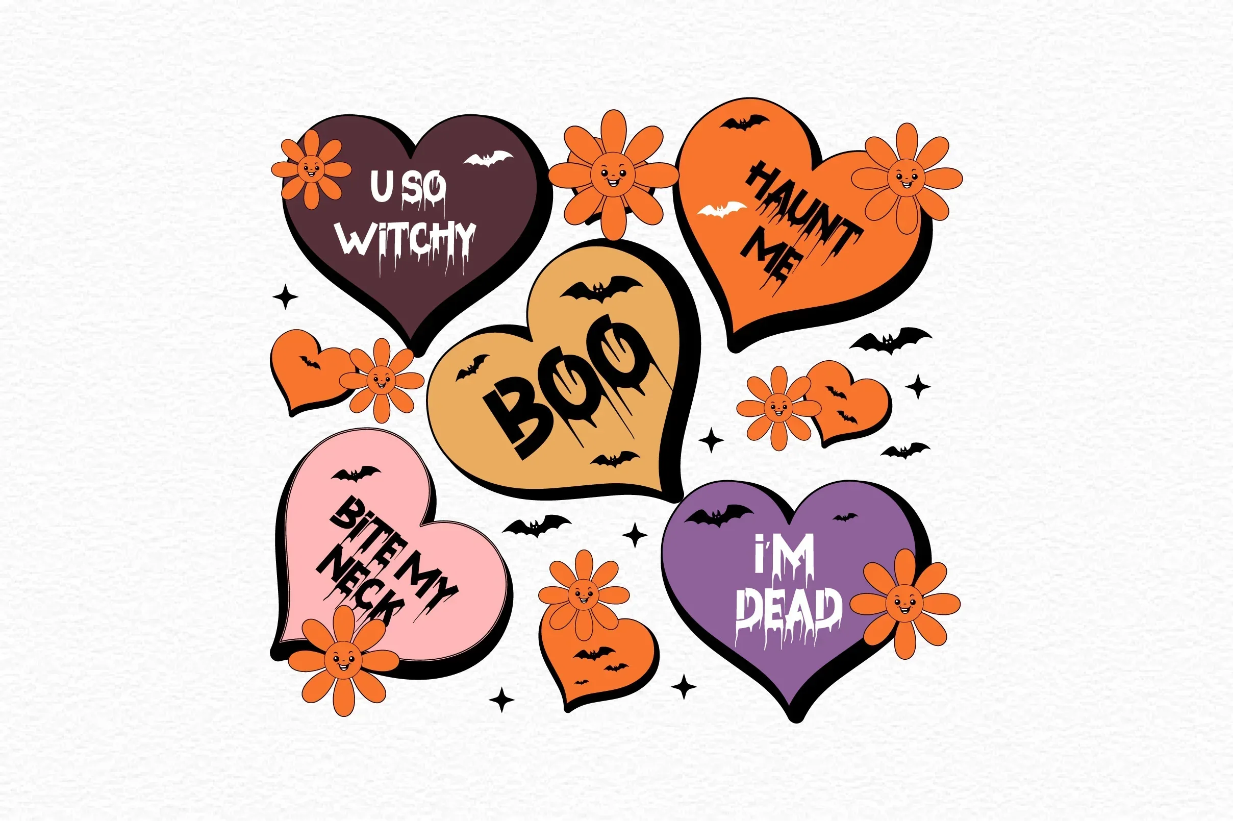 U So Witchy Haunt Me Boo Bite My Neck I'm Dead SVG Bundle - Image 2