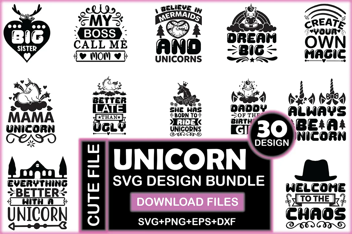 Unicorn SVG Bundle - Image 2