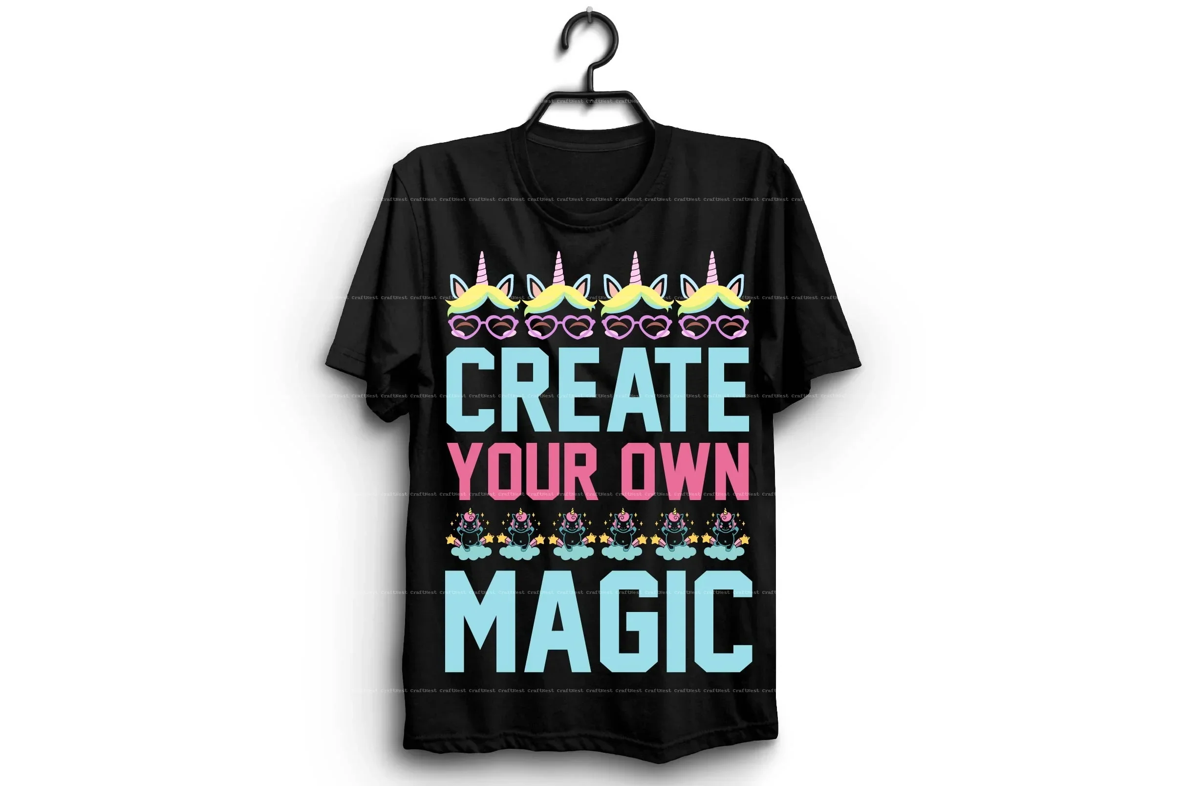 Unicorn T-Shirt Design SVG Bundle - Image 14