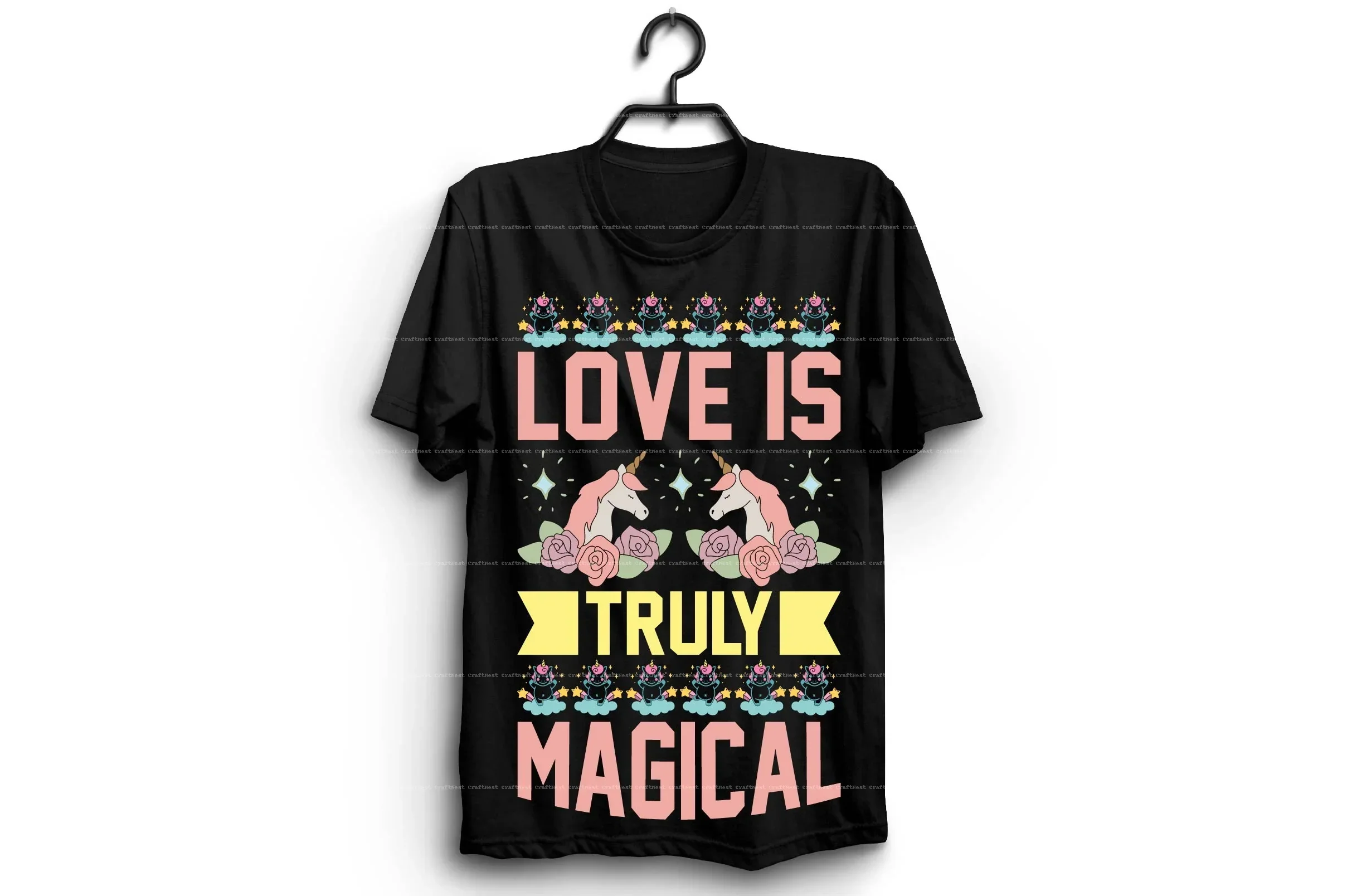 Unicorn T-Shirt Design SVG Bundle - Image 15