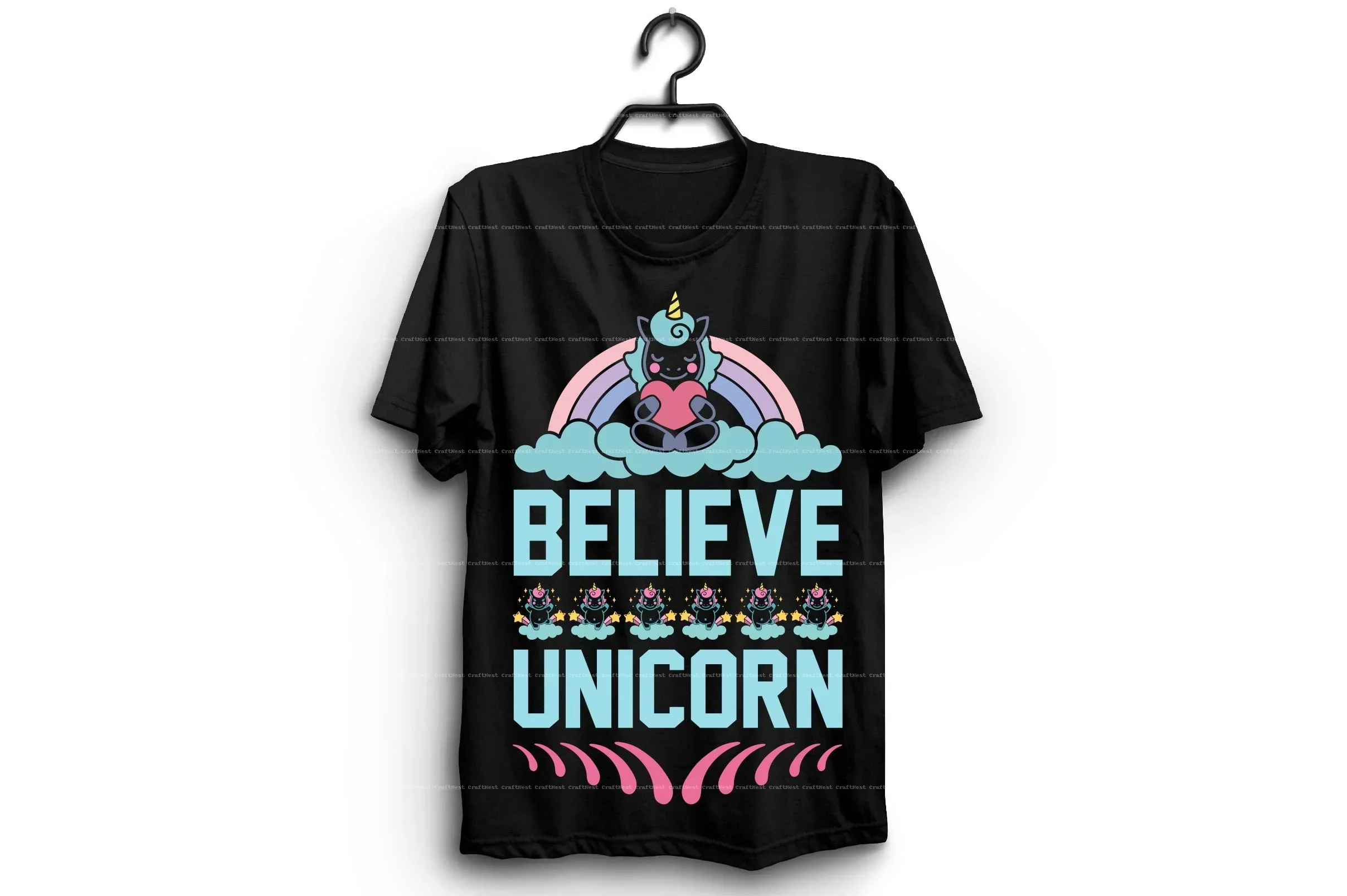 Unicorn T-Shirt Design SVG Bundle - Image 16