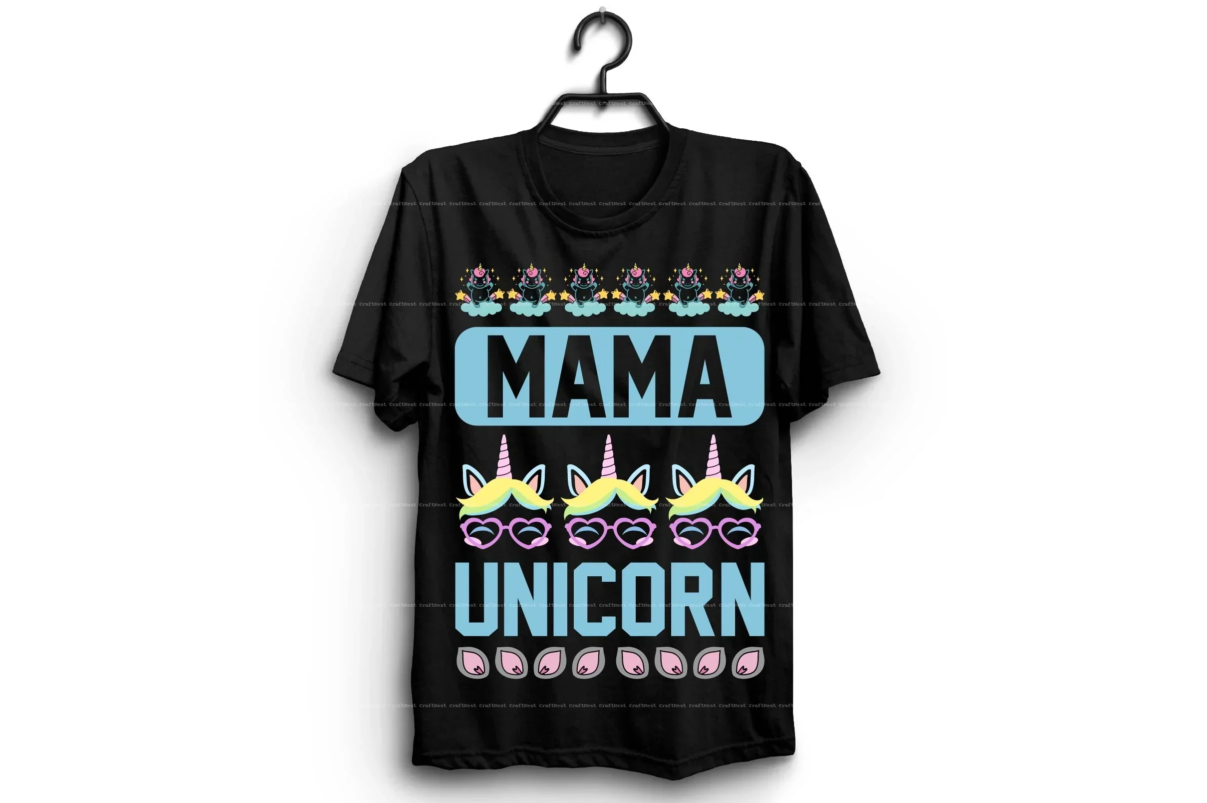Unicorn T-Shirt Design SVG Bundle - Image 4