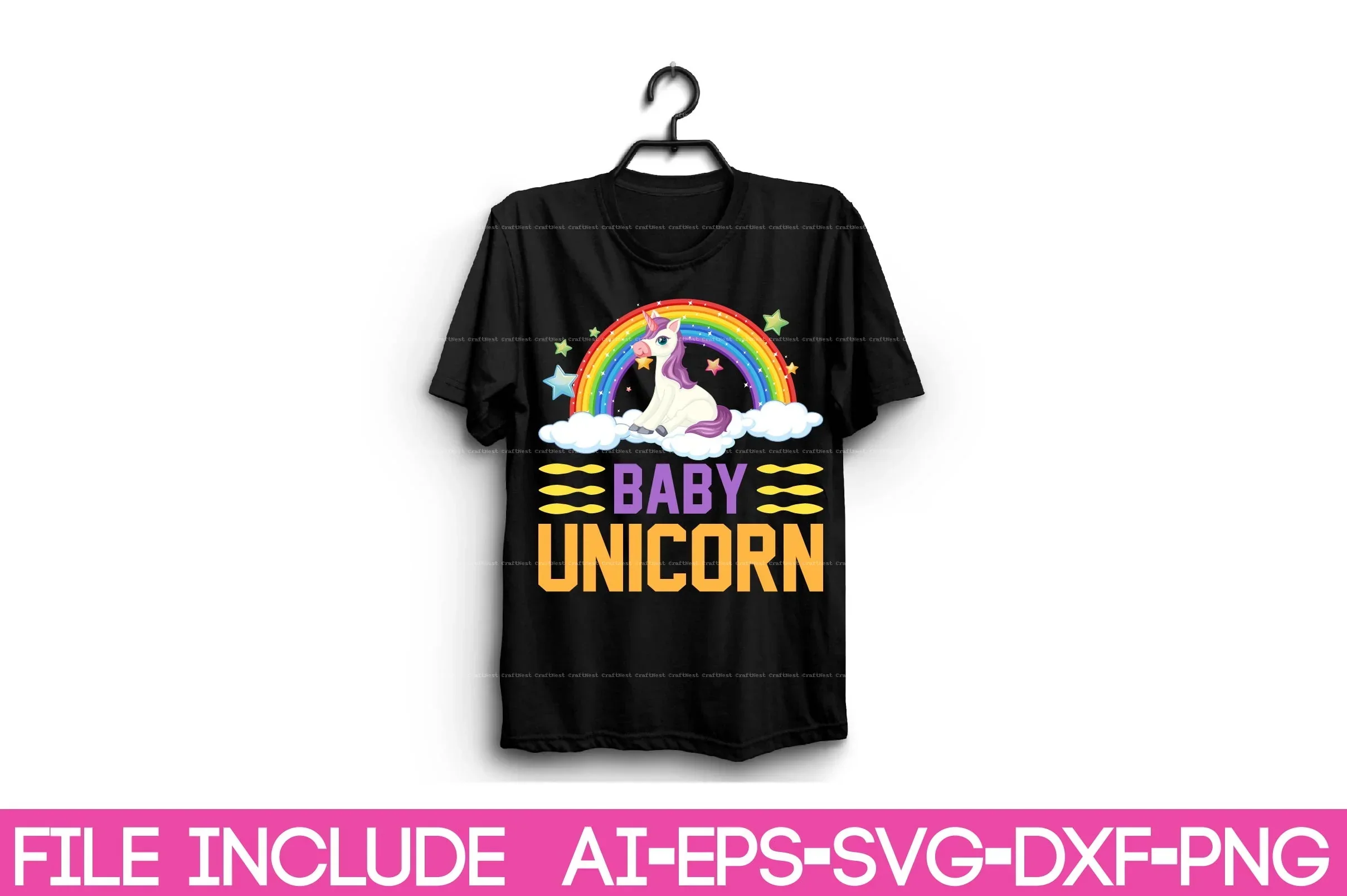Unicorn T-Shirt Design SVG Bundle - Image 10