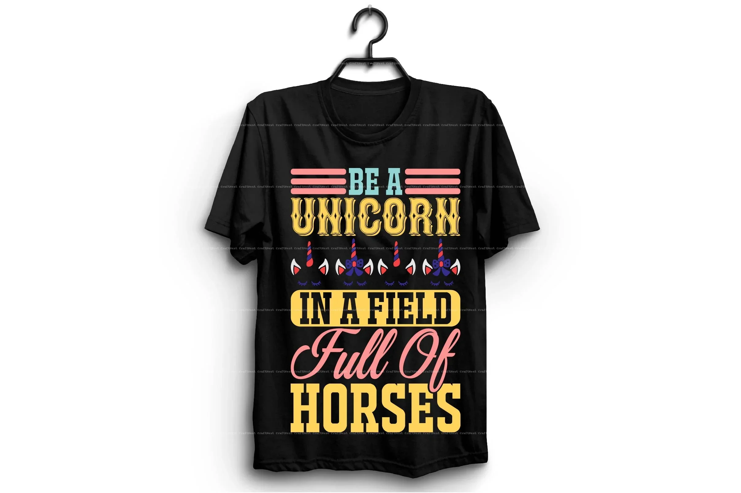 Unicorn T-Shirt Design SVG Bundle - Image 4