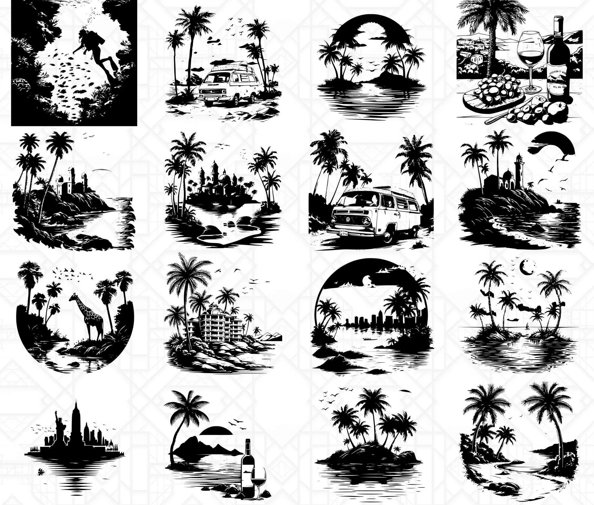 Vacation Summer SVG Bundle - Image 2