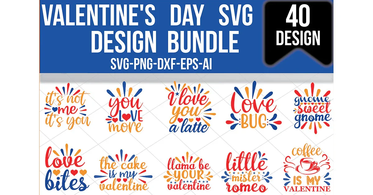 Valentine SVG Bundle