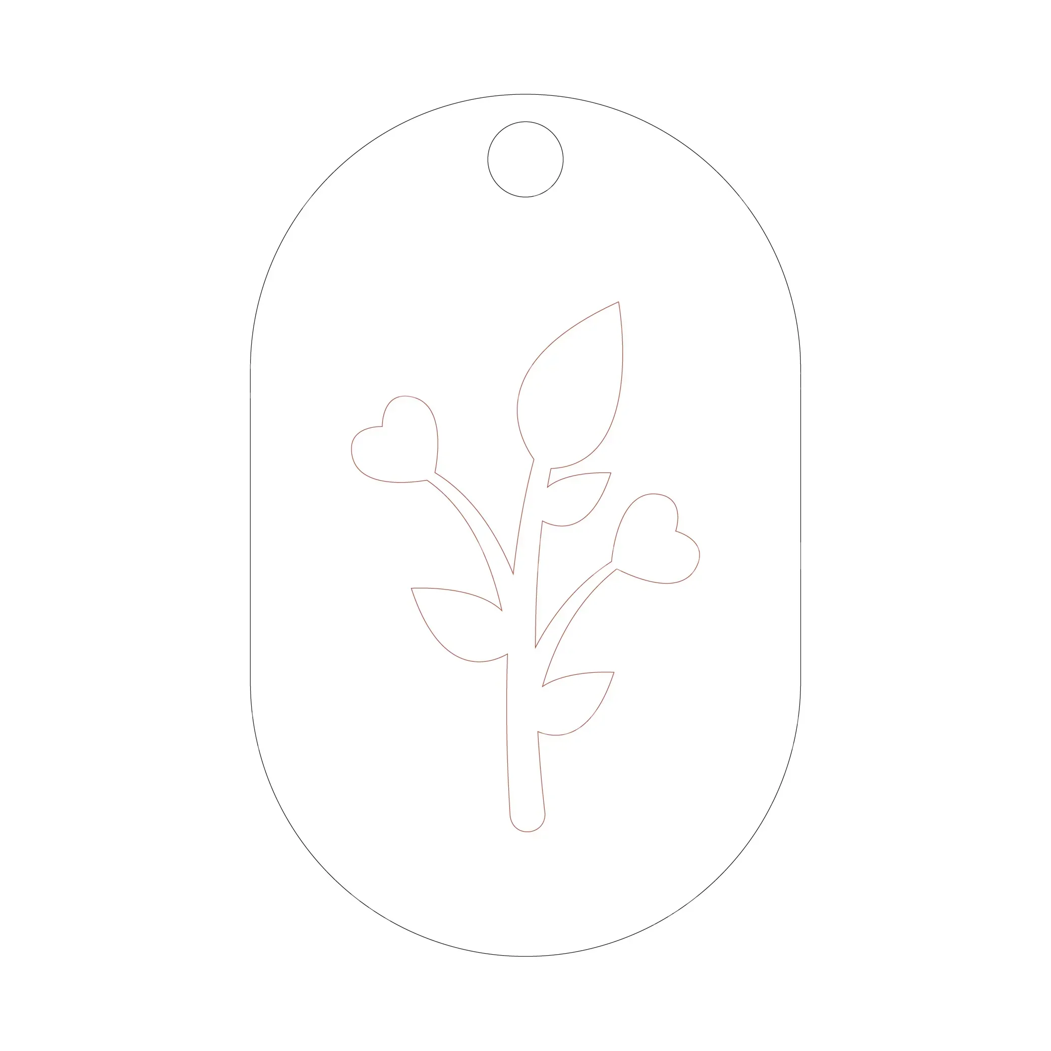Valentine's Day Earring Laser Cut SVG Bundle - Image 4