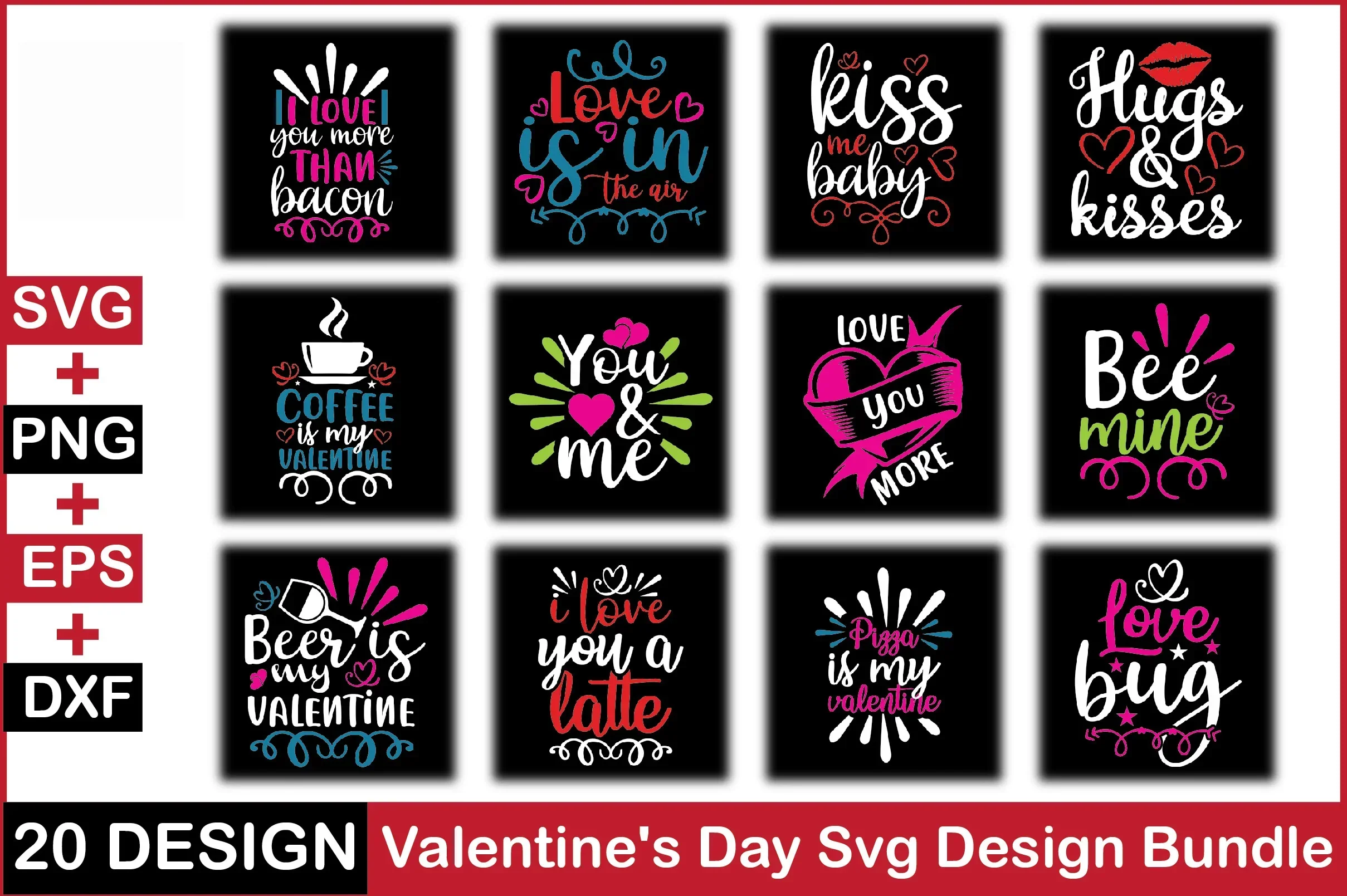 Valentine's Day SVG Bundle - Image 2