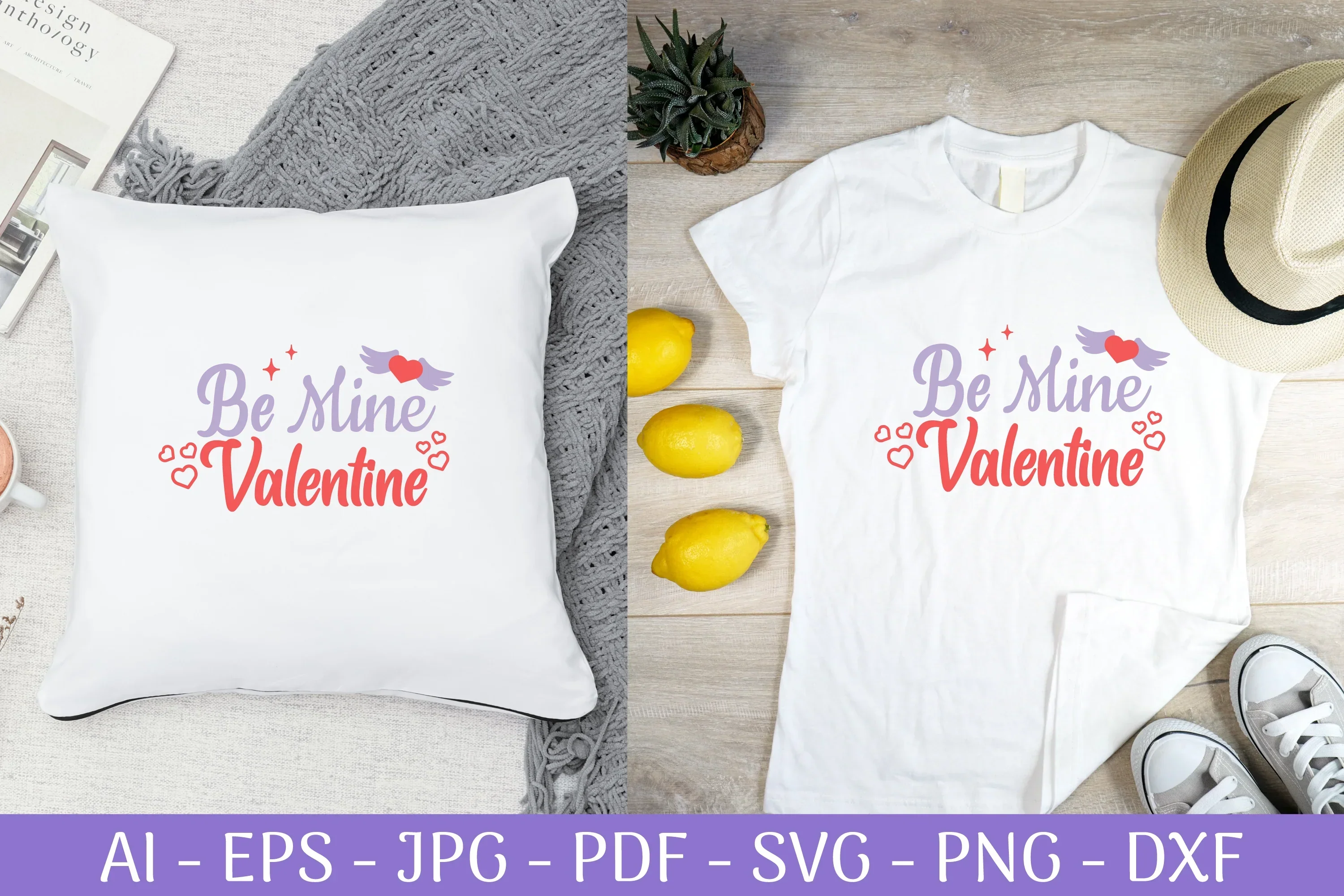 Valentine's Day SVG Bundle: 2321 Sign Designs - Image 3