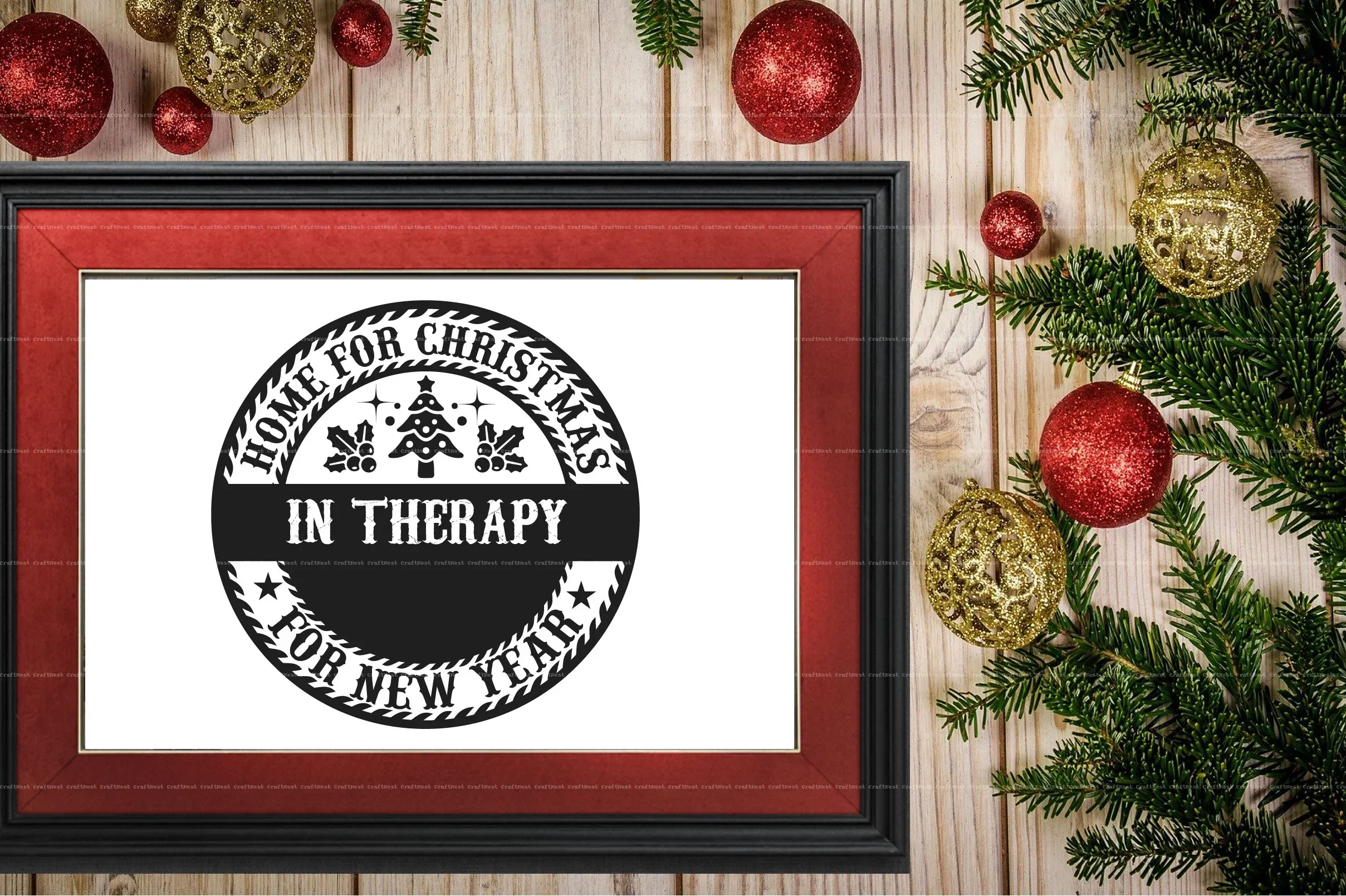 Vintage Christmas SVG Bundle - Image 5