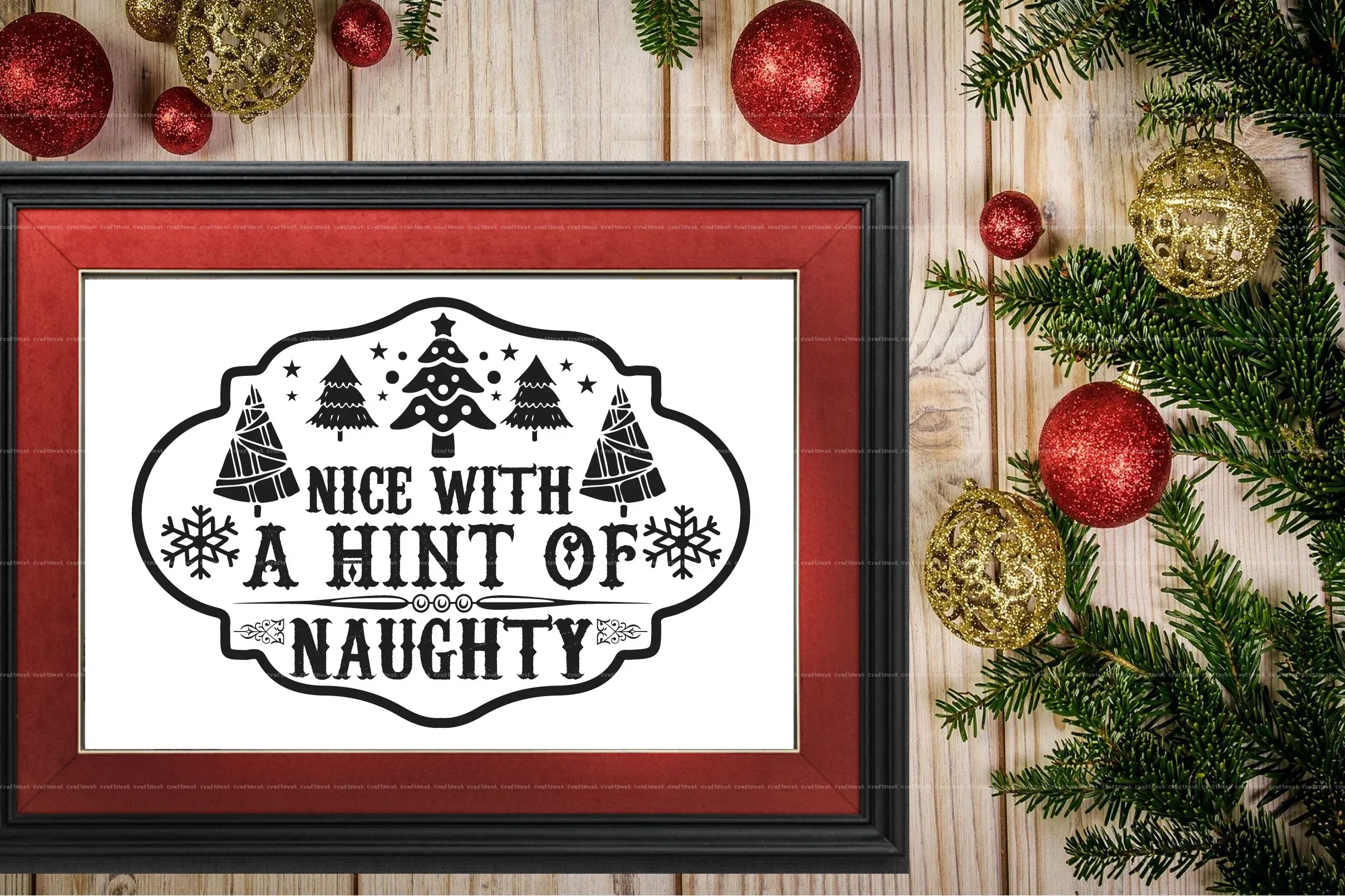 Vintage Christmas SVG Bundle - Image 7