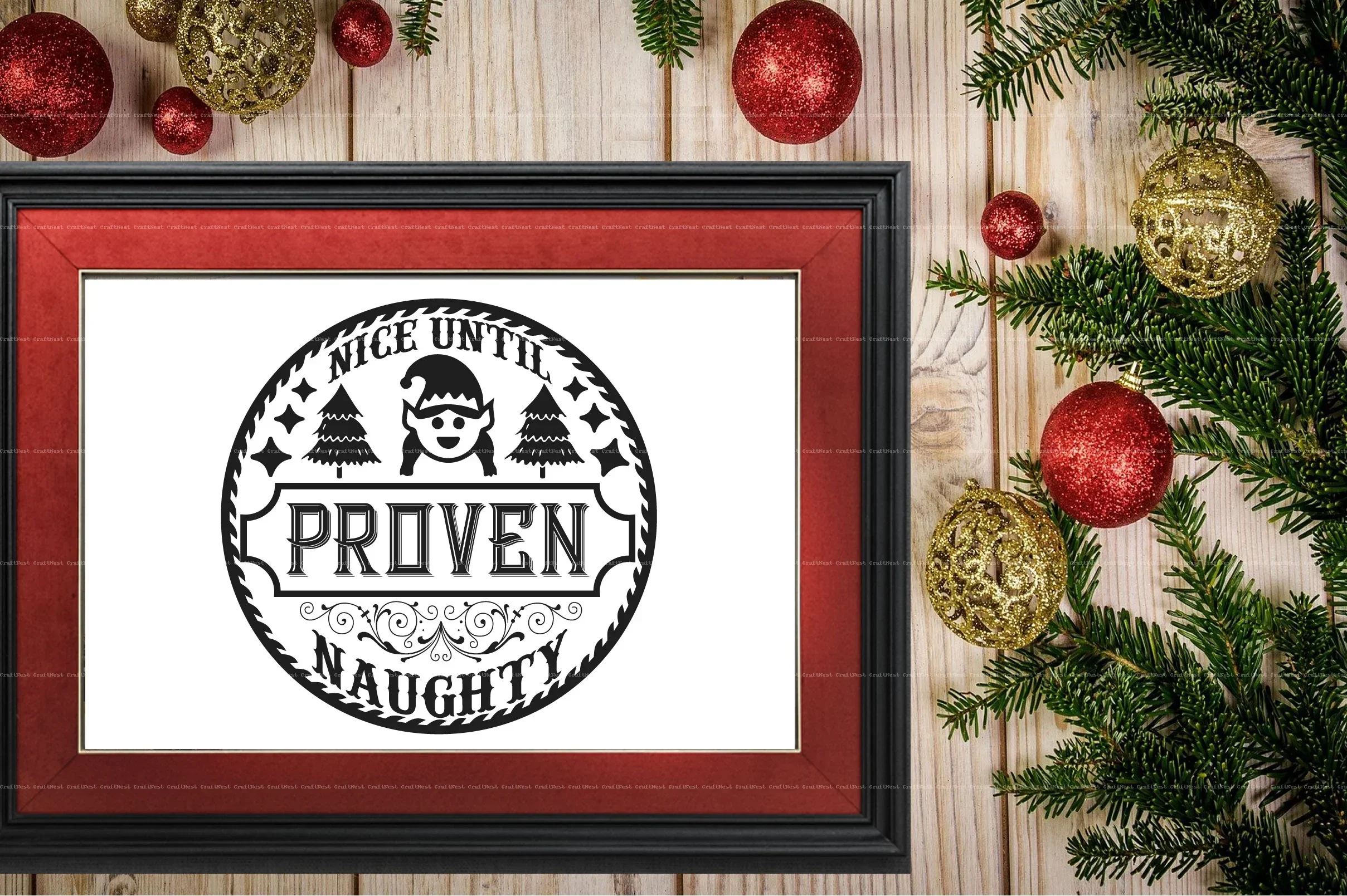 Vintage Christmas SVG Bundle - Image 8